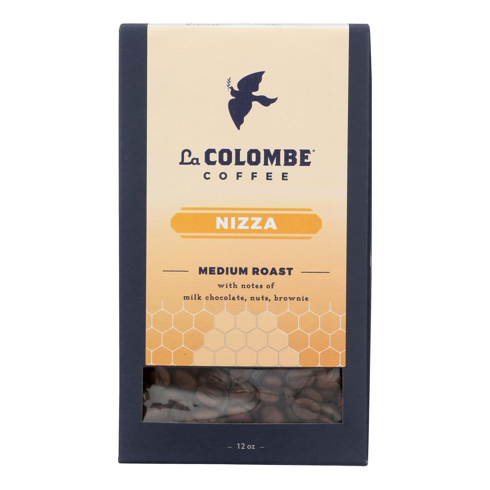 La Colombe - Coffee Whole Bean Nizza - Case of 4-12 OZ