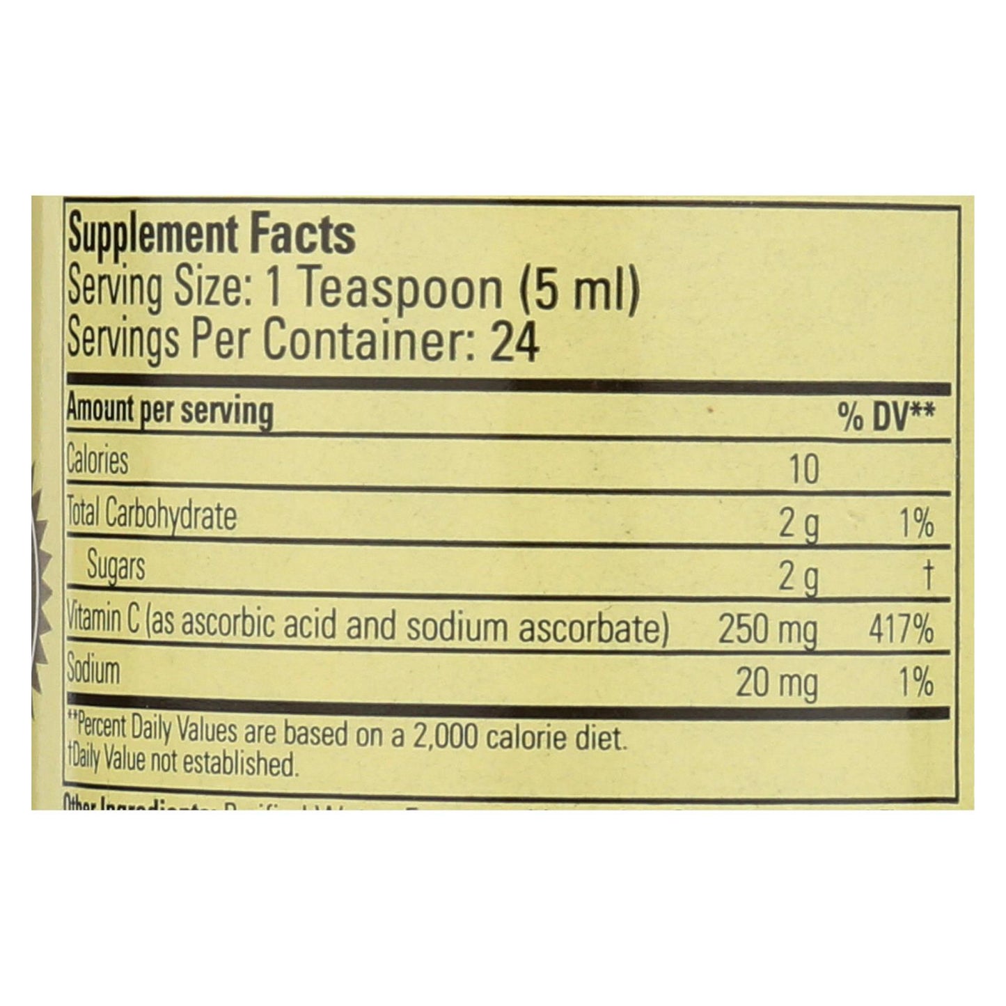 Childlife Liquid Vitamin C Orange - 4 fl oz