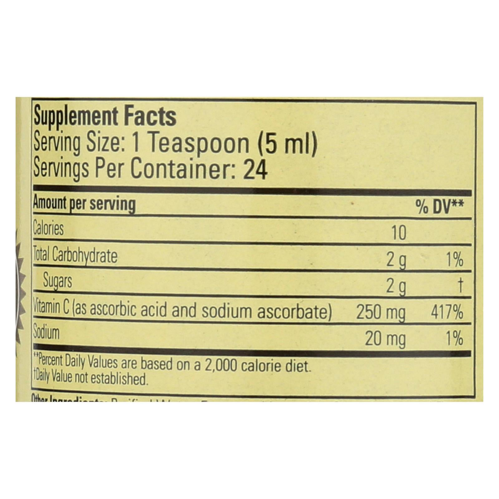 Childlife Liquid Vitamin C Orange - 4 fl oz