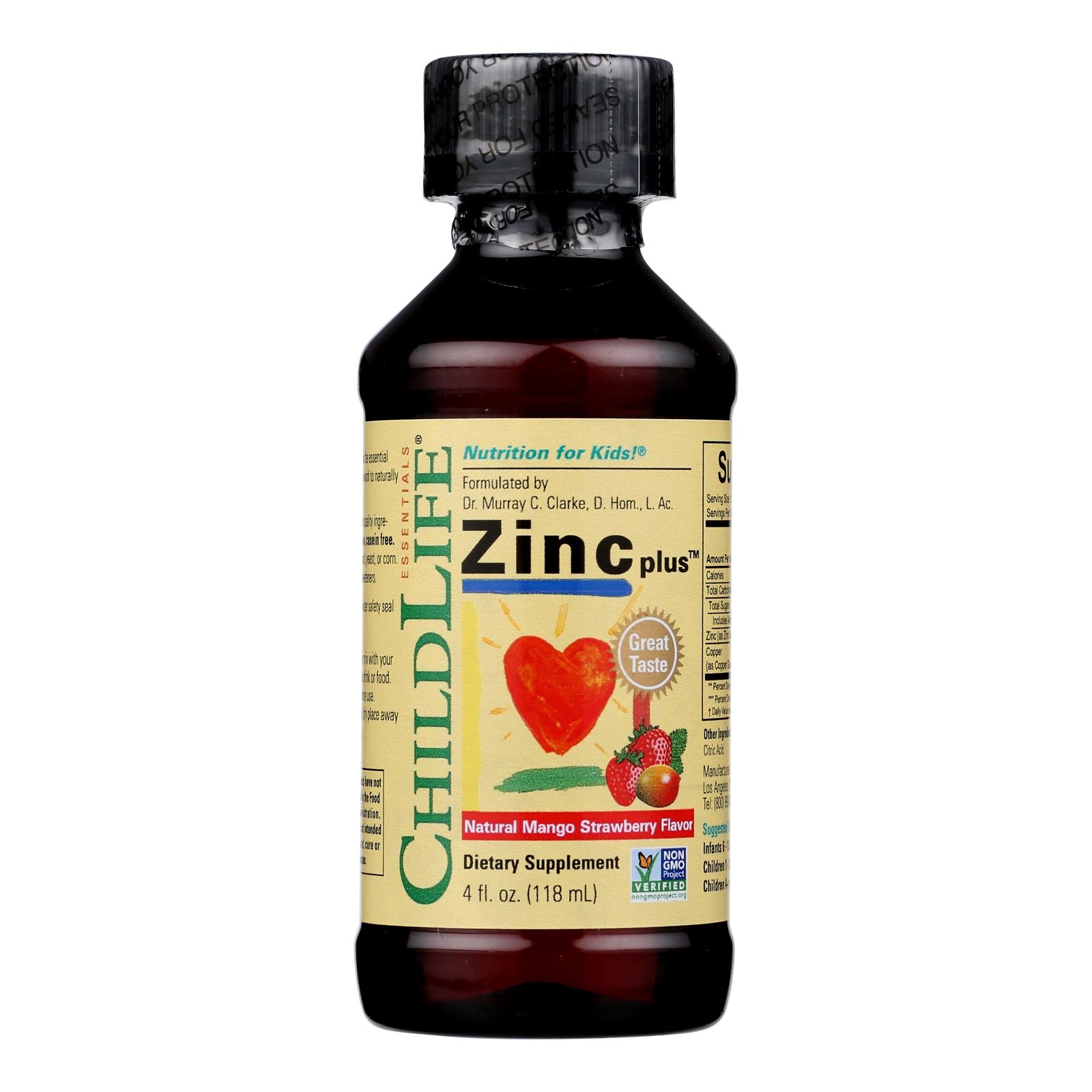 Childlife Essentials - Child Essntials Zinc Plus - 1 Each-4 FZ