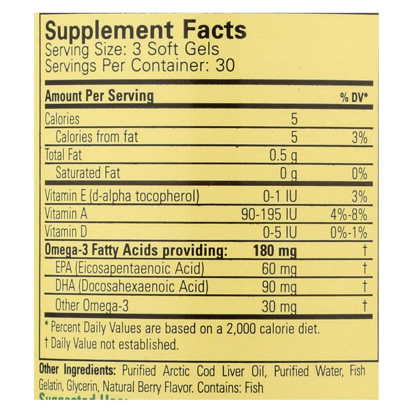 Childlife Pure DHA Berry - 90 Softgels