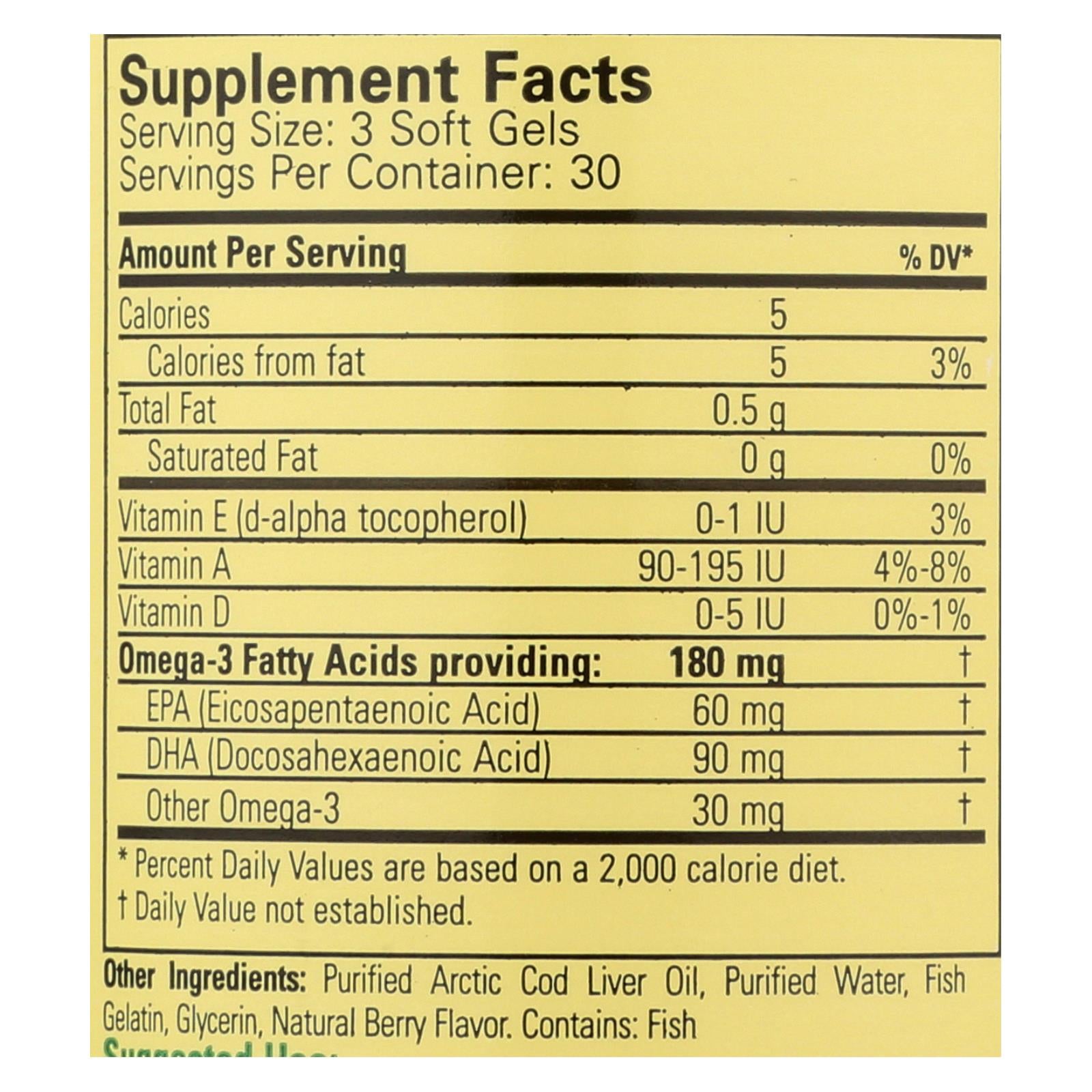 Childlife Pure DHA Berry - 90 Softgels