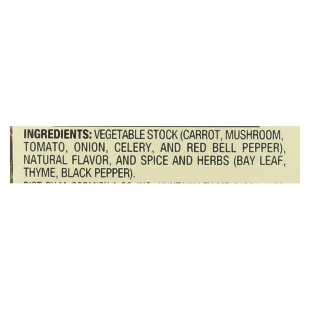 Kitchen Basics Vegetable Stock - Case of 12 - 32 Fl oz.