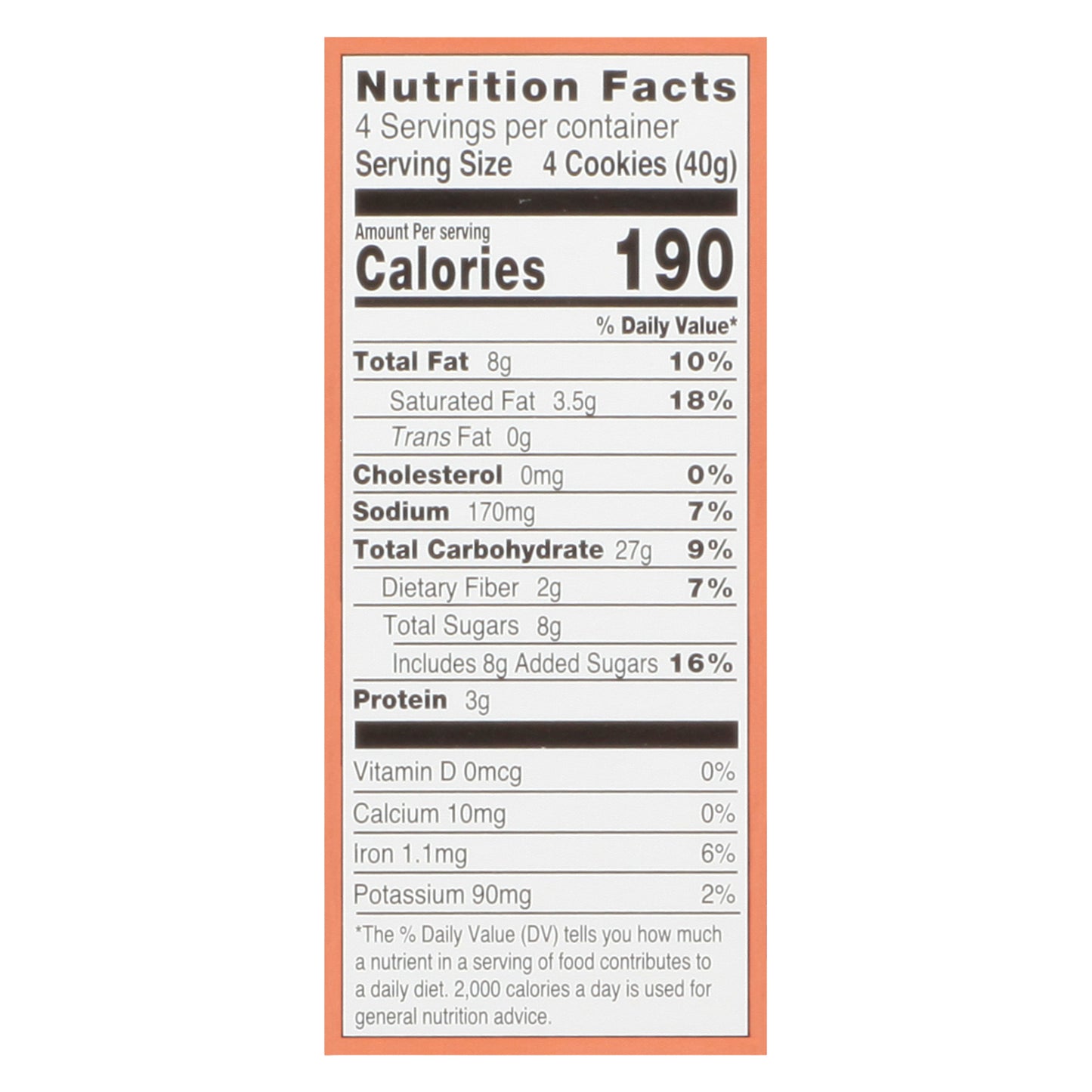 Nairn's - Cookie Gluten Free Chocolate Chips Oatgrahm - Case of 6-5.64 OZ