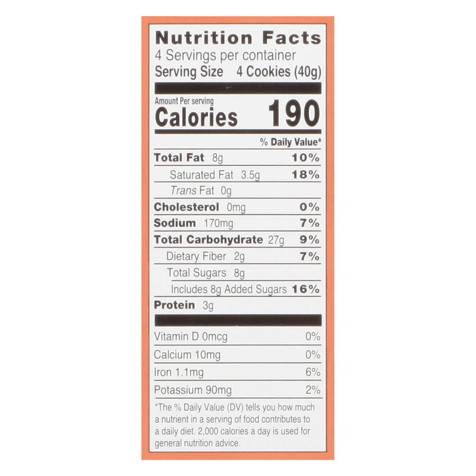 Nairn's - Cookie Gluten Free Chocolate Chips Oatgrahm - Case of 6-5.64 OZ