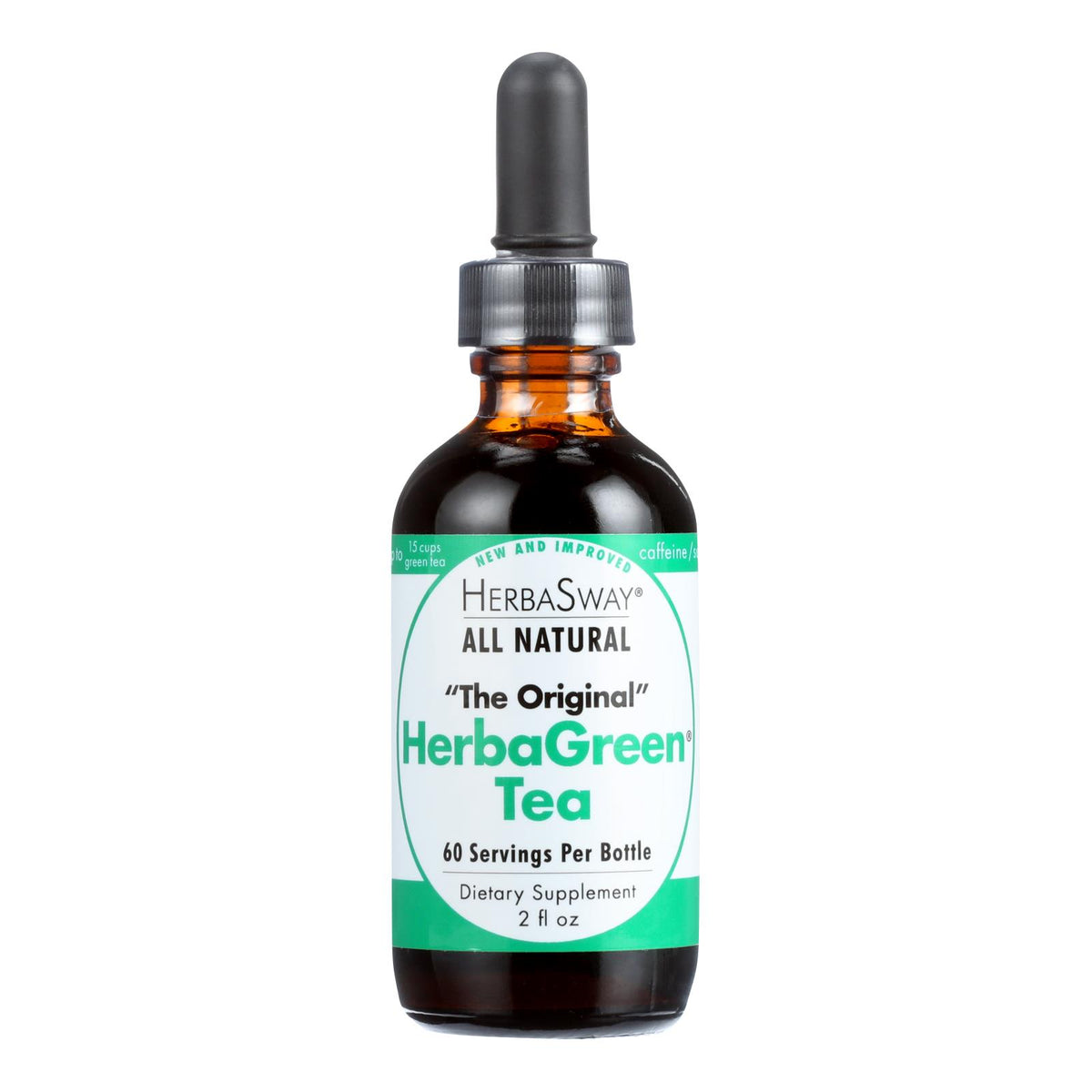 Herbasway Laboratories HerbaGreen Tea Original - 2 fl oz