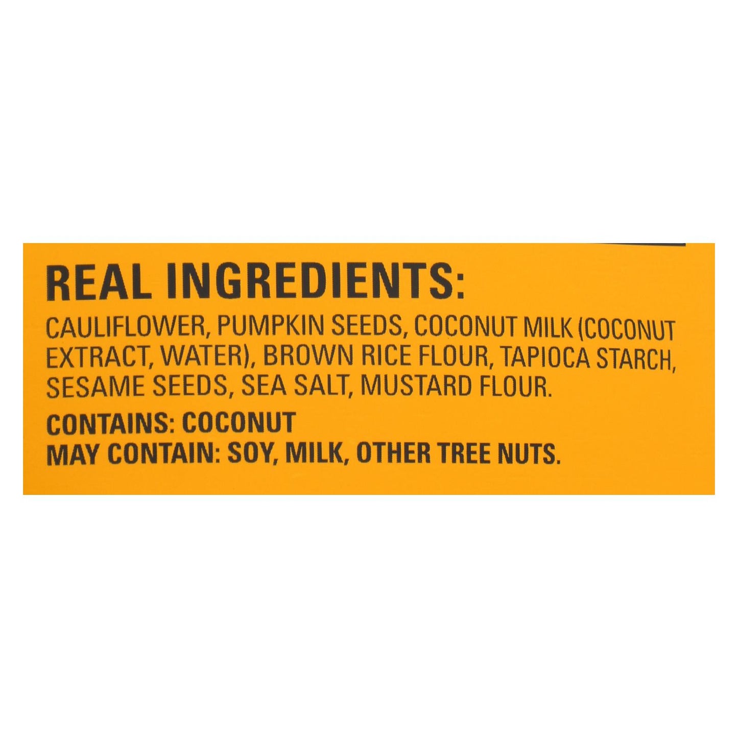 Hippie Snacks - Cauliflower Crsps Original - Case of 8-2.5 OZ