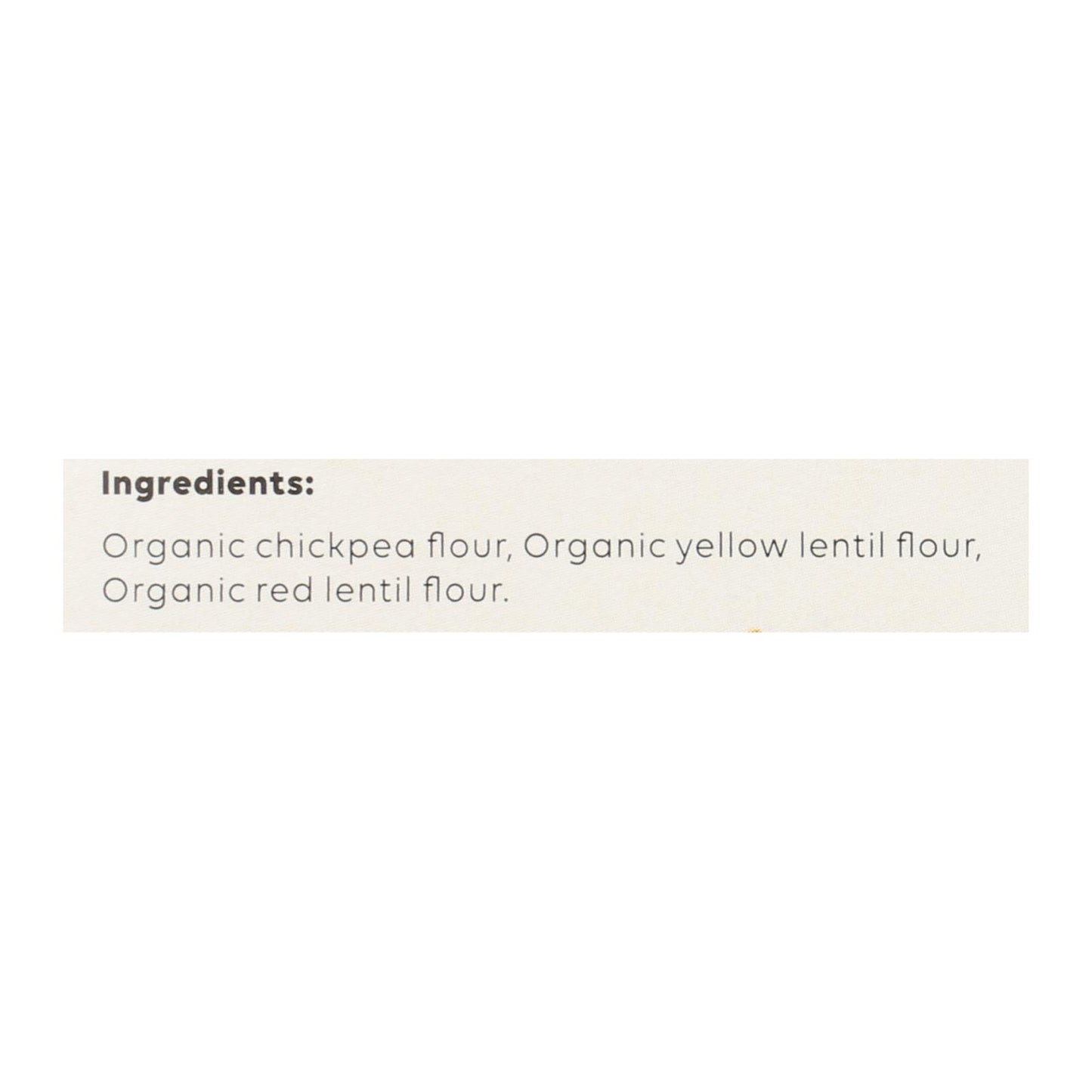 Chickapea Pasta - Pasta Lasagne - Case of 6-8 OZ