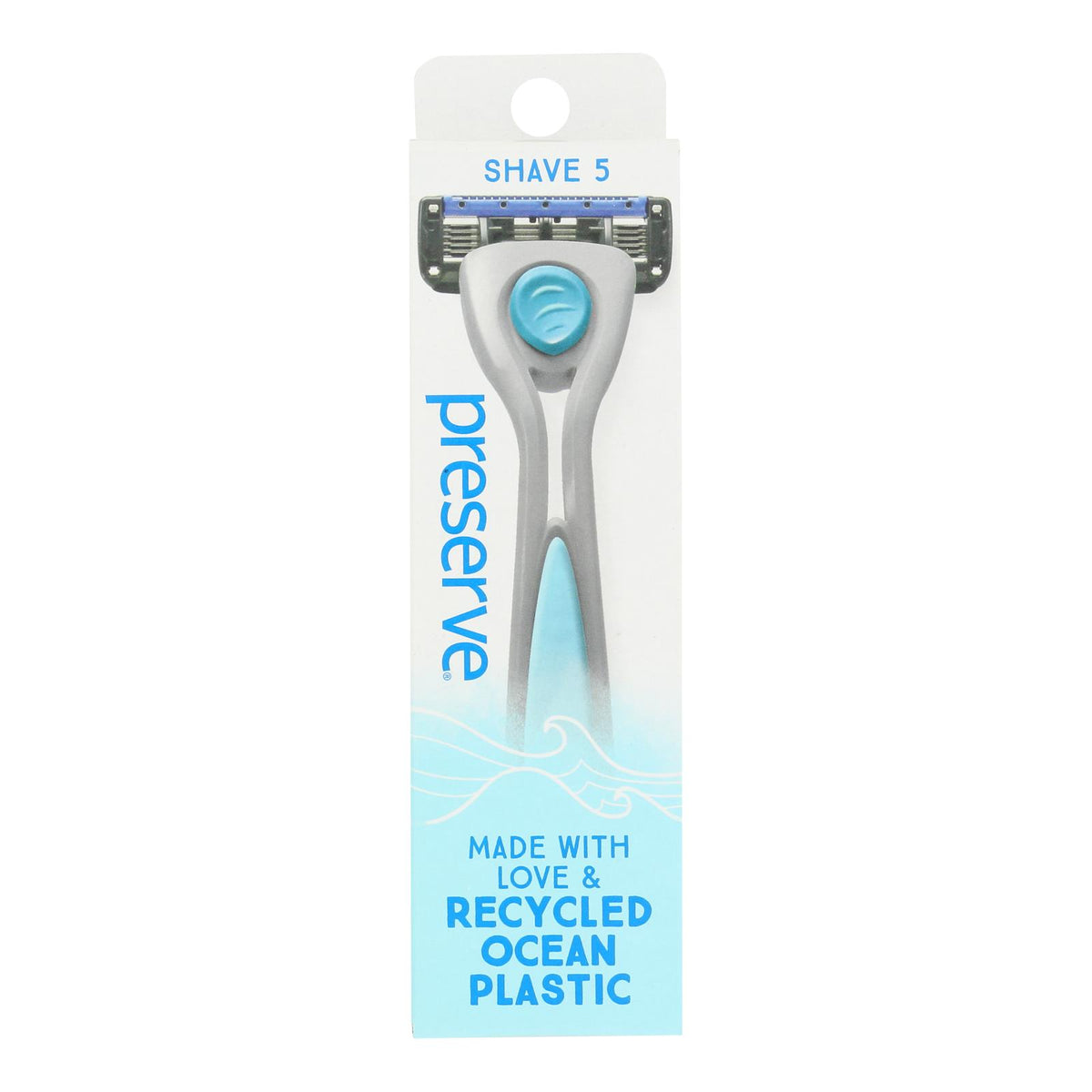 Preserve - Razar Popi Shave 5 Grey - Case of 6-1 CT