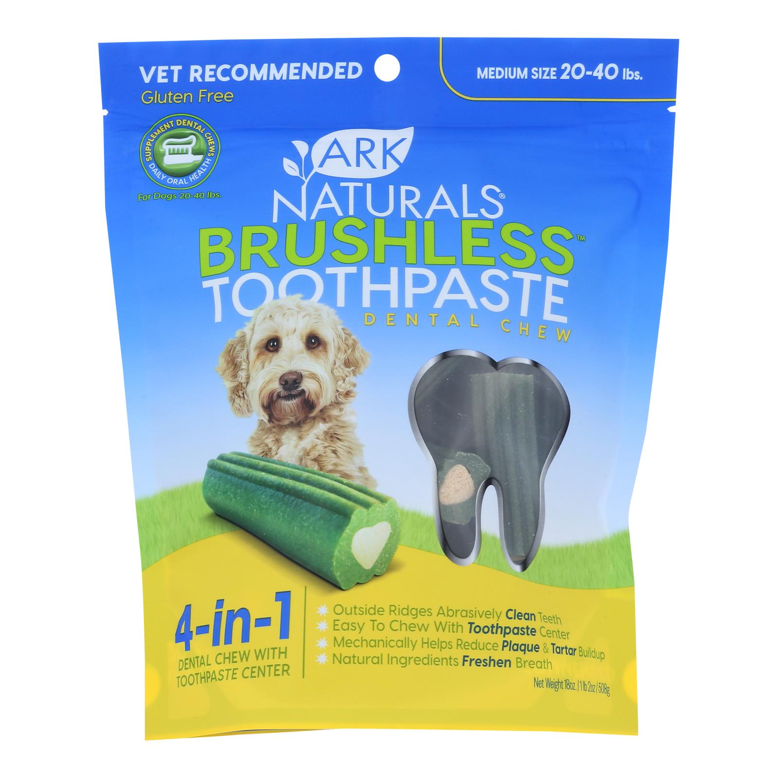 Ark Naturals Breath-Less Brushless Toothpaste - 18 oz