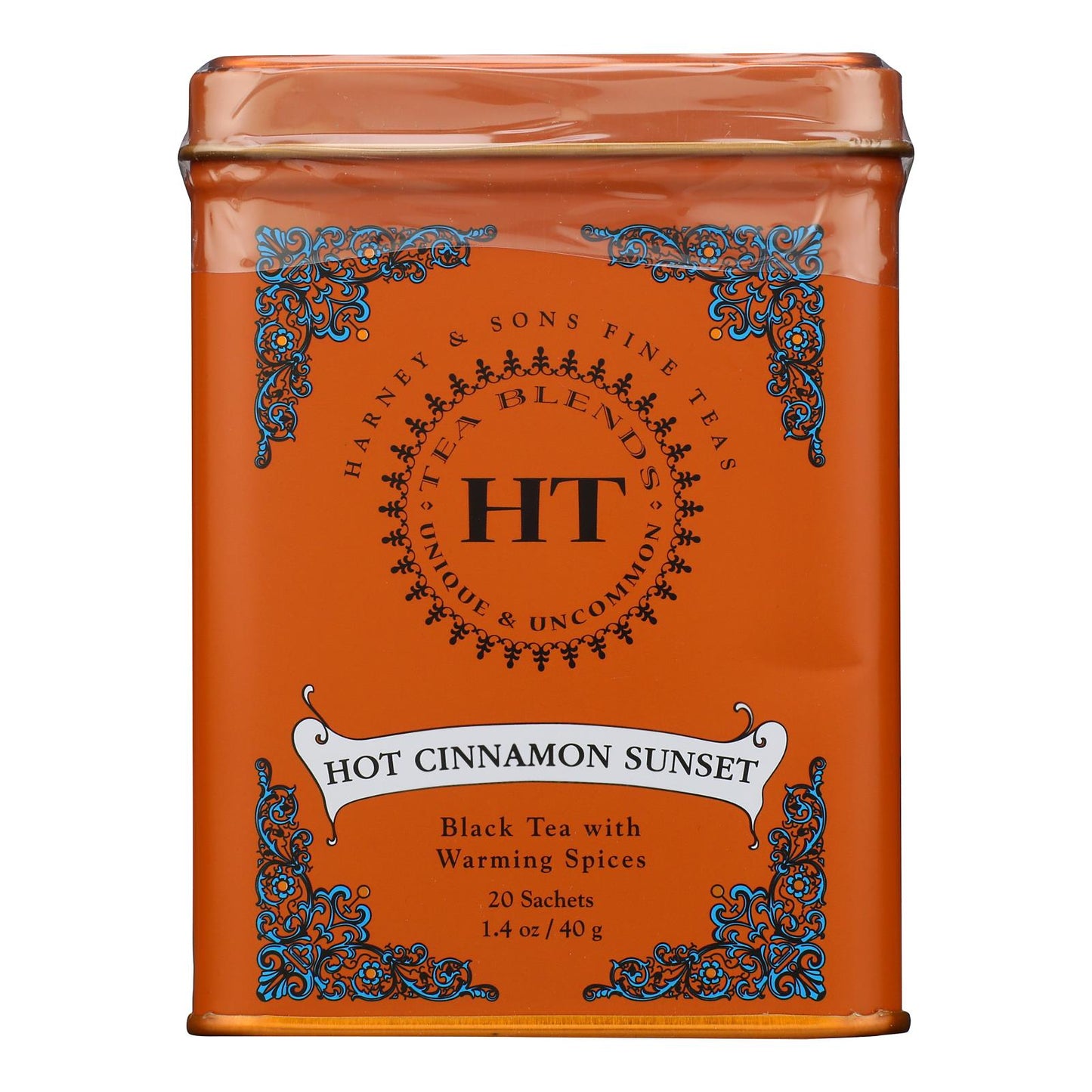 Harney and Sons - Tea - Hot Cinnamon Spice - Case of 4 - 20 Count