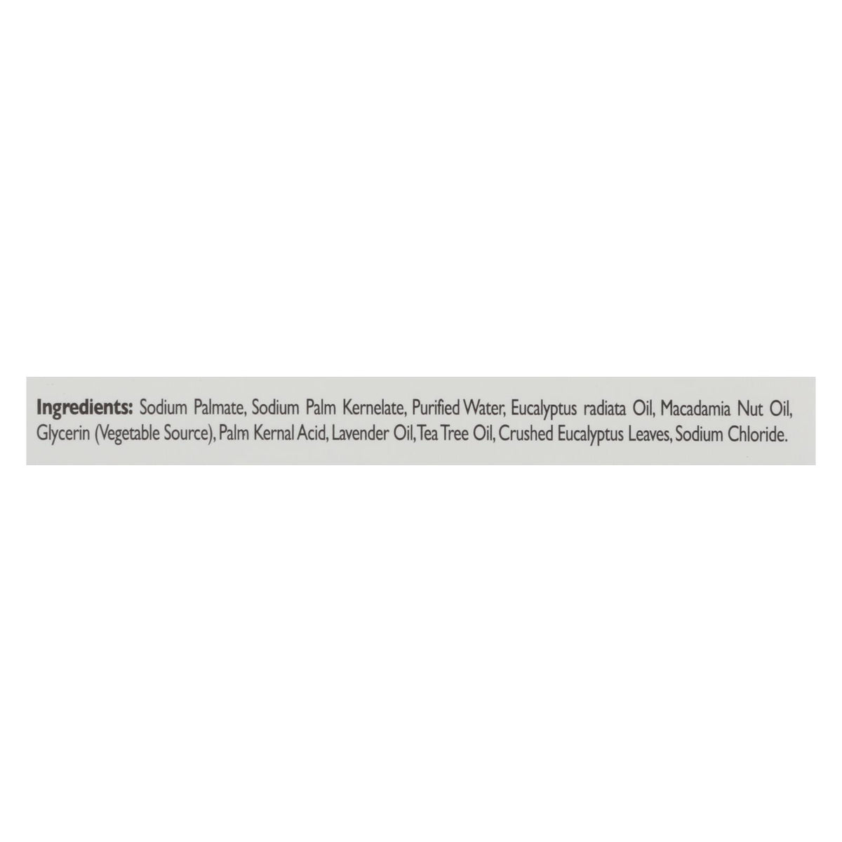 Tea Tree Therapy Eucalyptus Soap Vegetable Base - 3.5 oz
