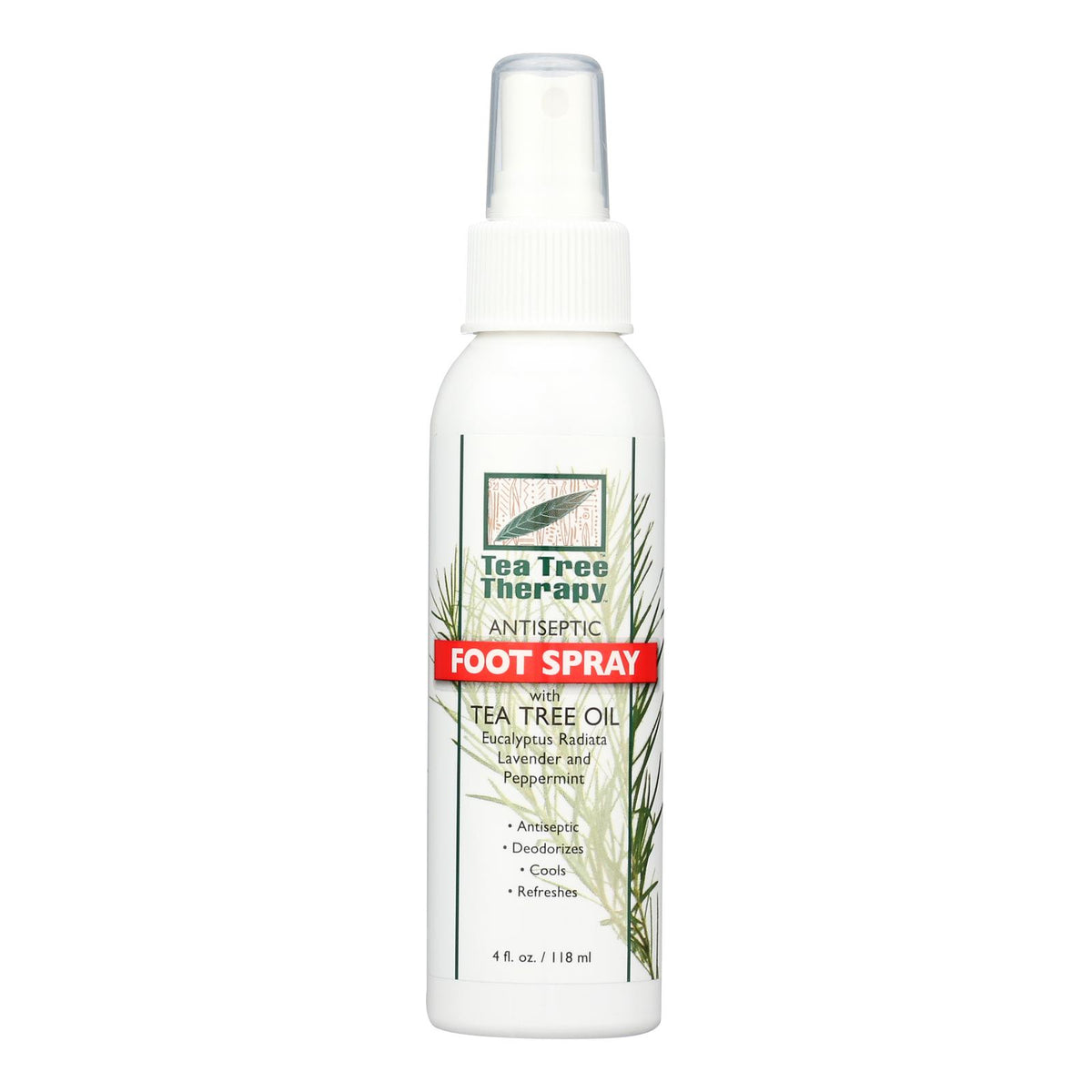 Tea Tree Therapy - Foot Spray Antiseptic - 1 Each - 4 OZ