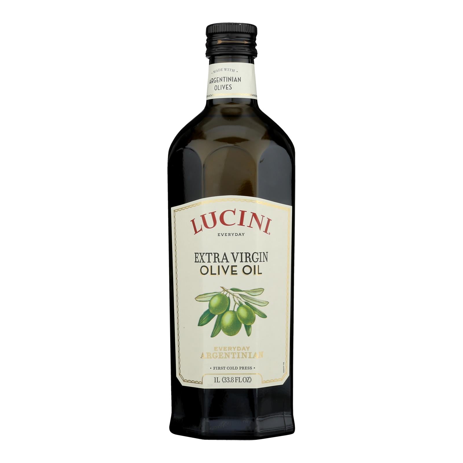 Lucini Italia Select Extra Virgin Olive Oil - Case of 6 - 1 Liter