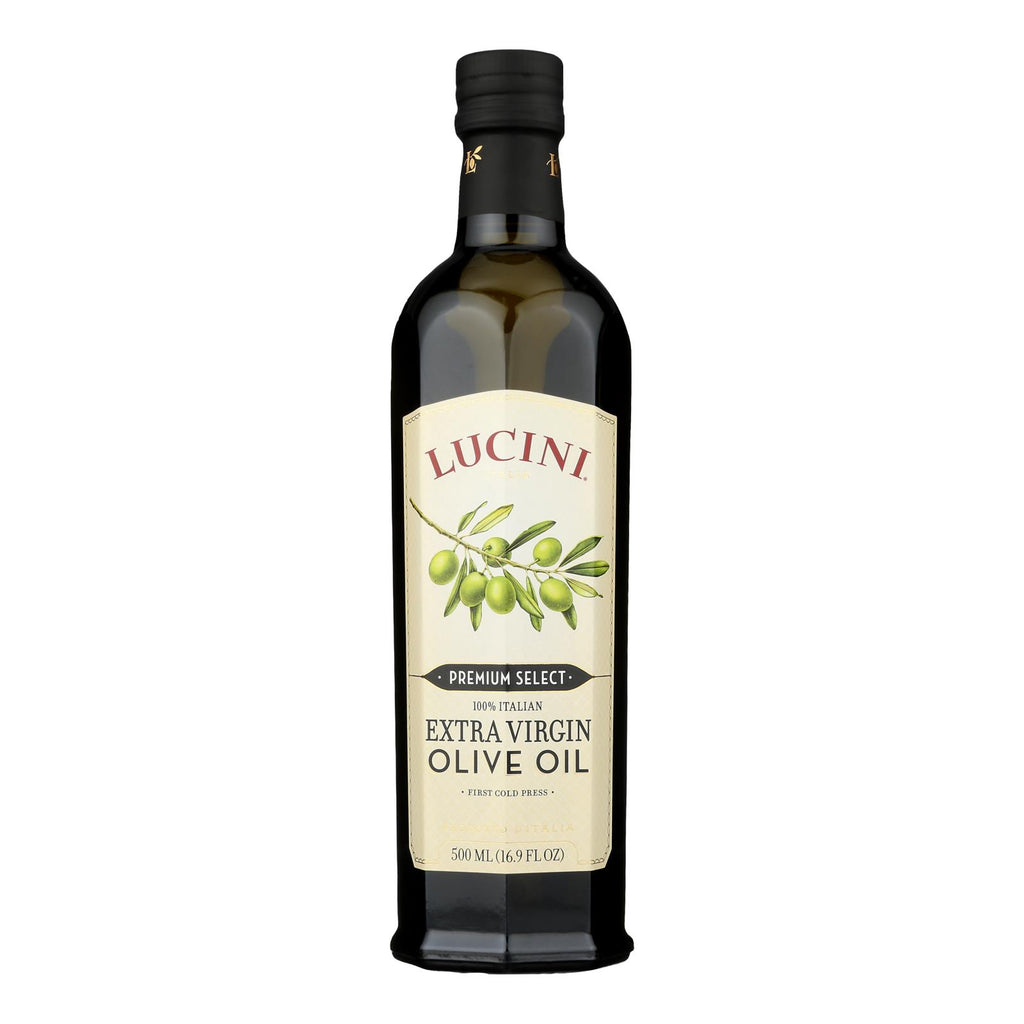 Lucini Italia Premium Select Extra Virgin Olive Oil - Case of 6 - 17 Fl oz.