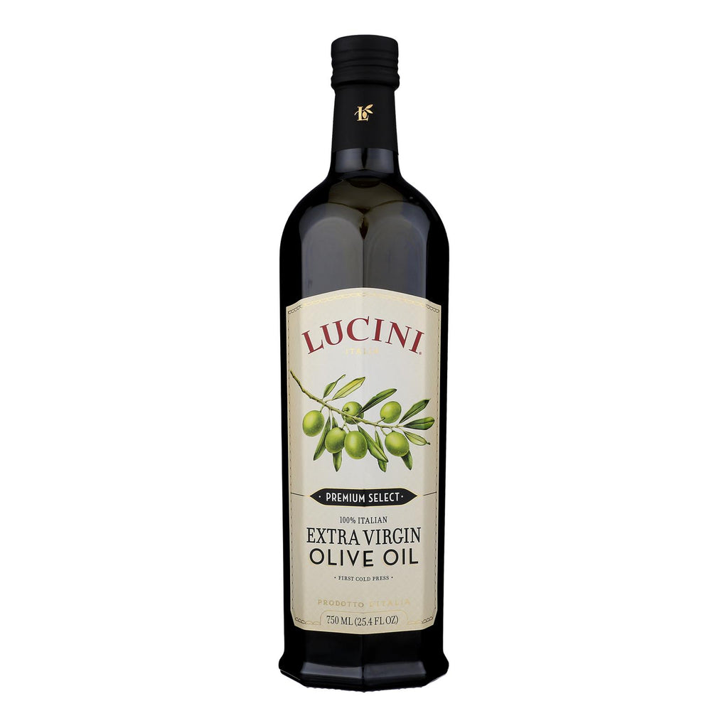 Lucini Italia Premium Select Extra Virgin Olive Oil - Case of 6 - 25.4 Fl oz.