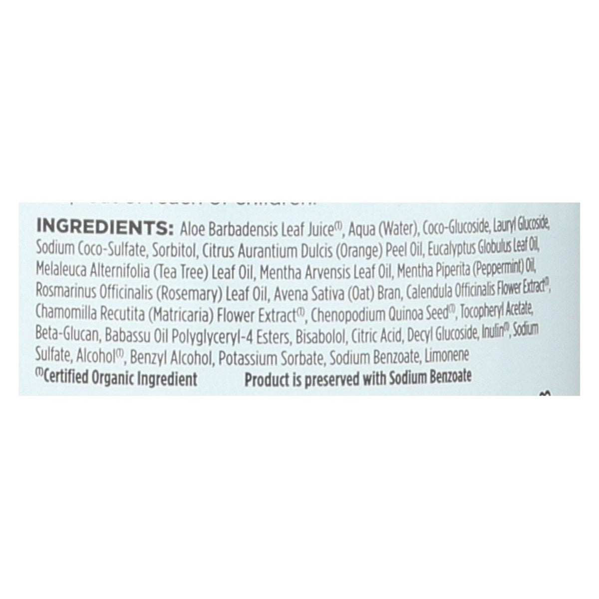 Avalon Shampoo - Organic Tea Tree - 32 oz
