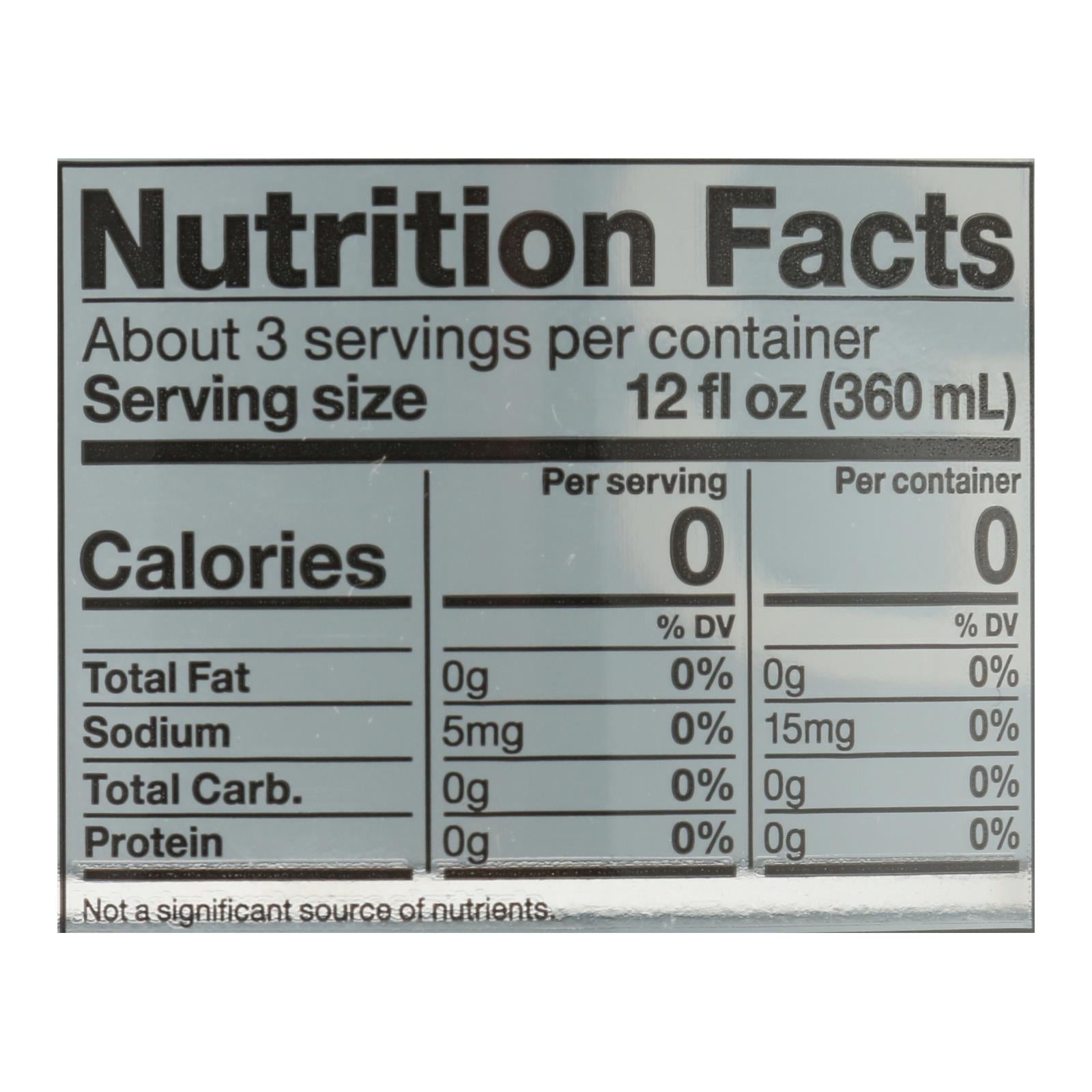 Essentia Hydration Perfected Drinking Water - 9.5 ph. - Case of 12 - 1 Liter