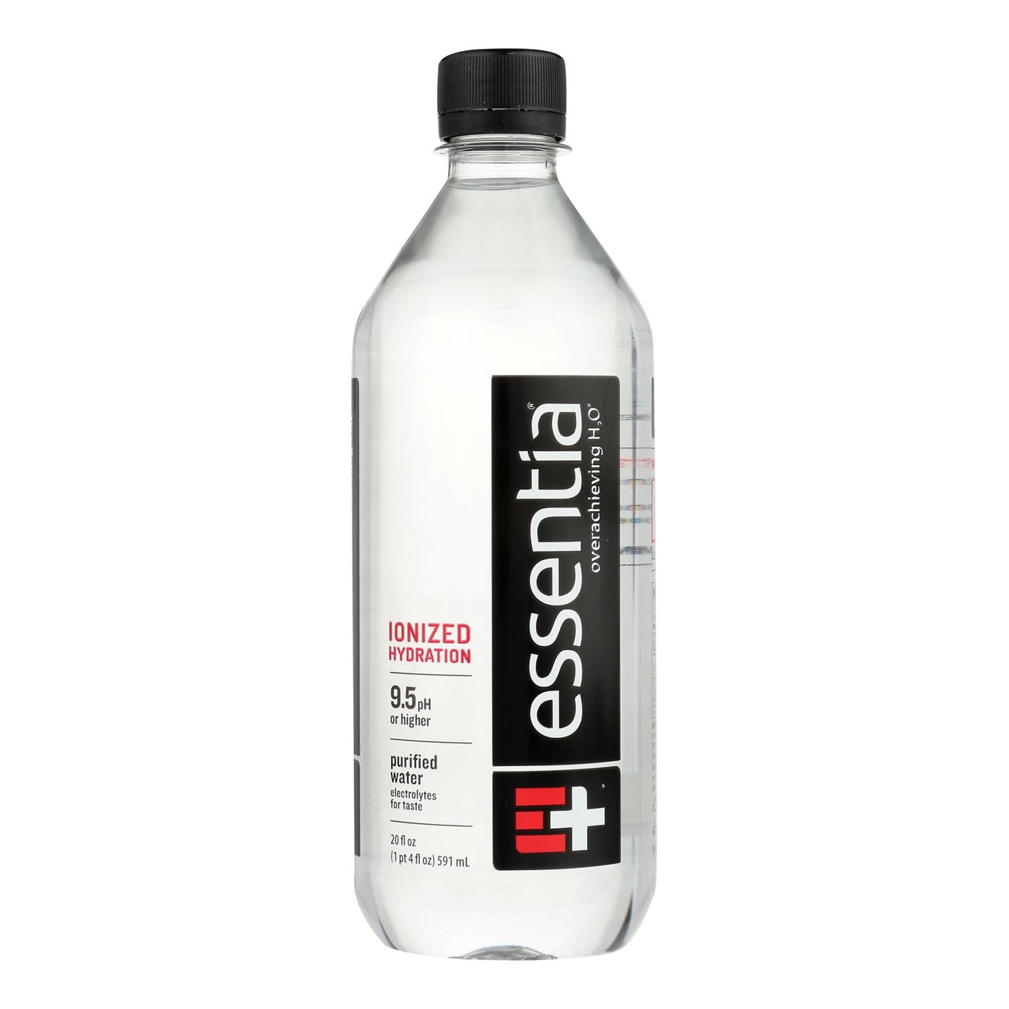 Essentia Hydration Perfected Drinking Water - 9.5 ph. - Case of 24 - 20 oz.