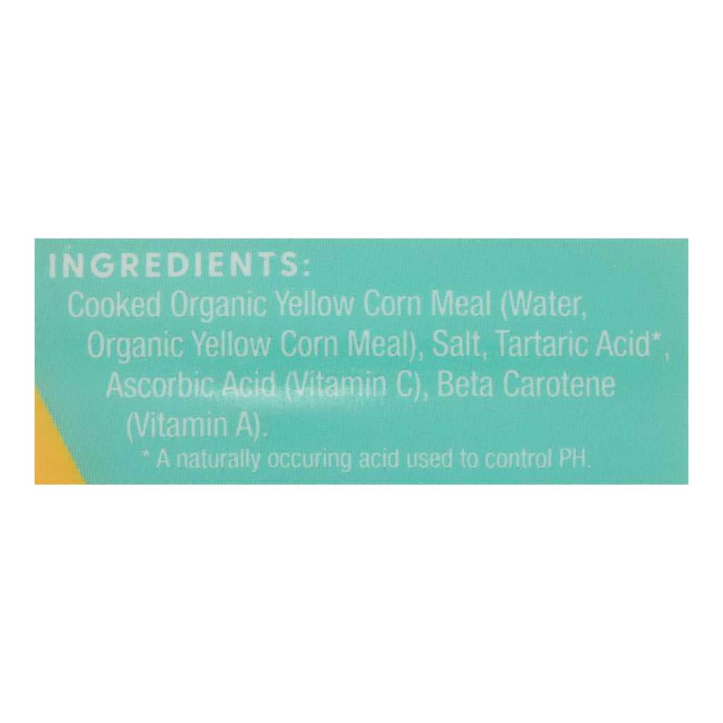 Food Merchants Organic Polenta - Traditional Italian - Case of 12 - 18 oz.