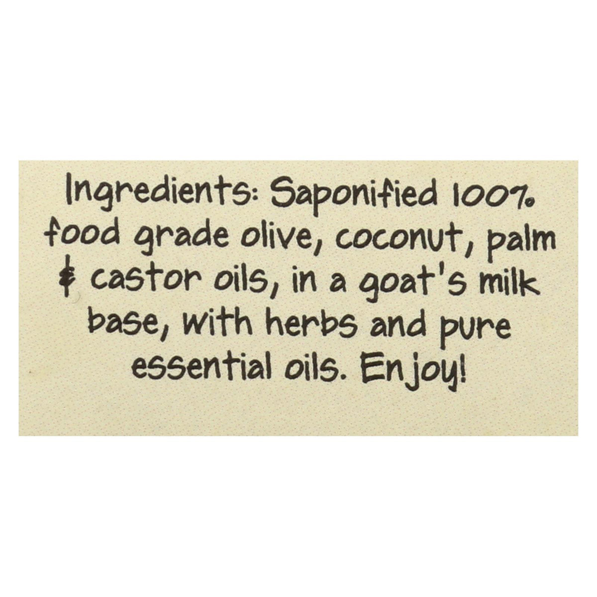 Zum - Soap Br Goatmlk Patchouli - Case of 6-3 OZ