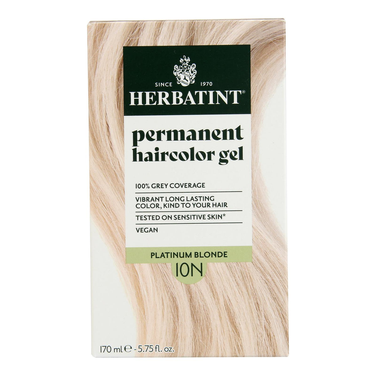 Herbatint - Hair Color 10n Pltn Blnde - EA of 1-5.75 FZ