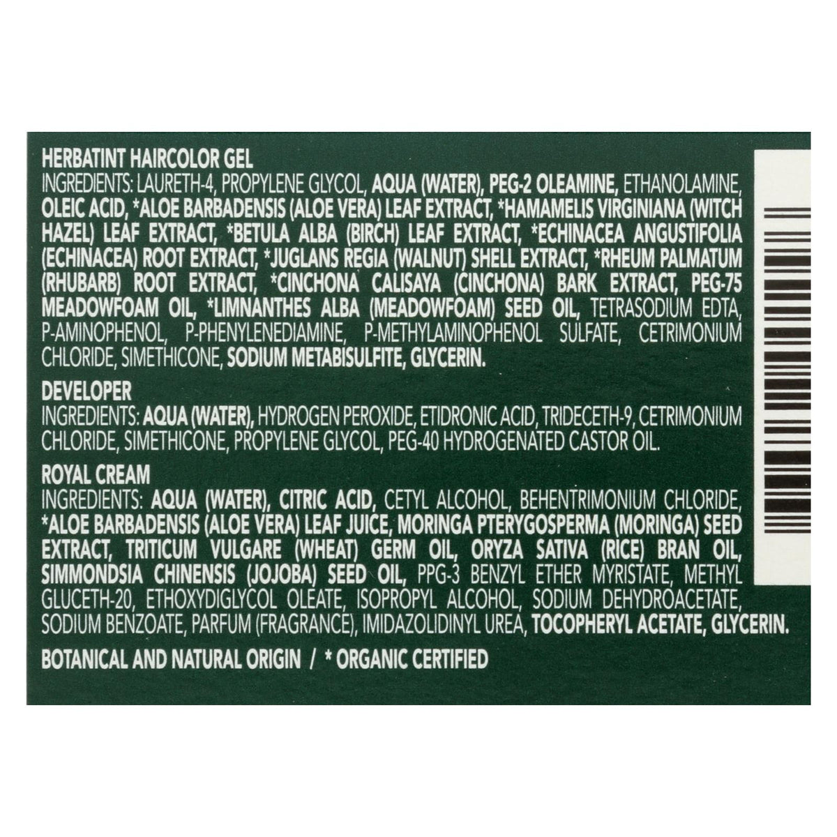 Herbatint - Hair Color 10n Pltn Blnde - EA of 1-5.75 FZ