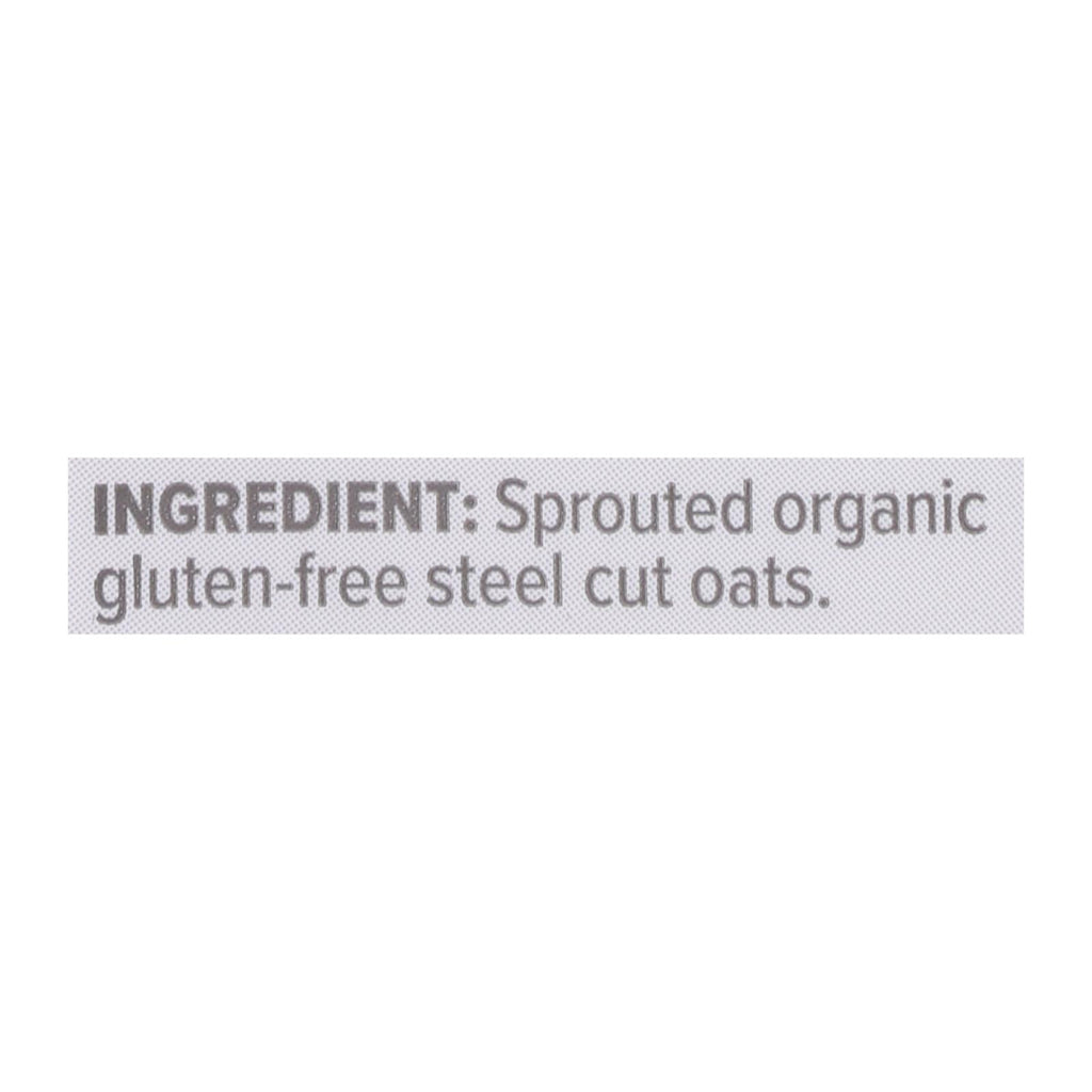 One Degree Organic Foods Organic Rolled Oats - Sprouted - Case of 4 - 24 oz