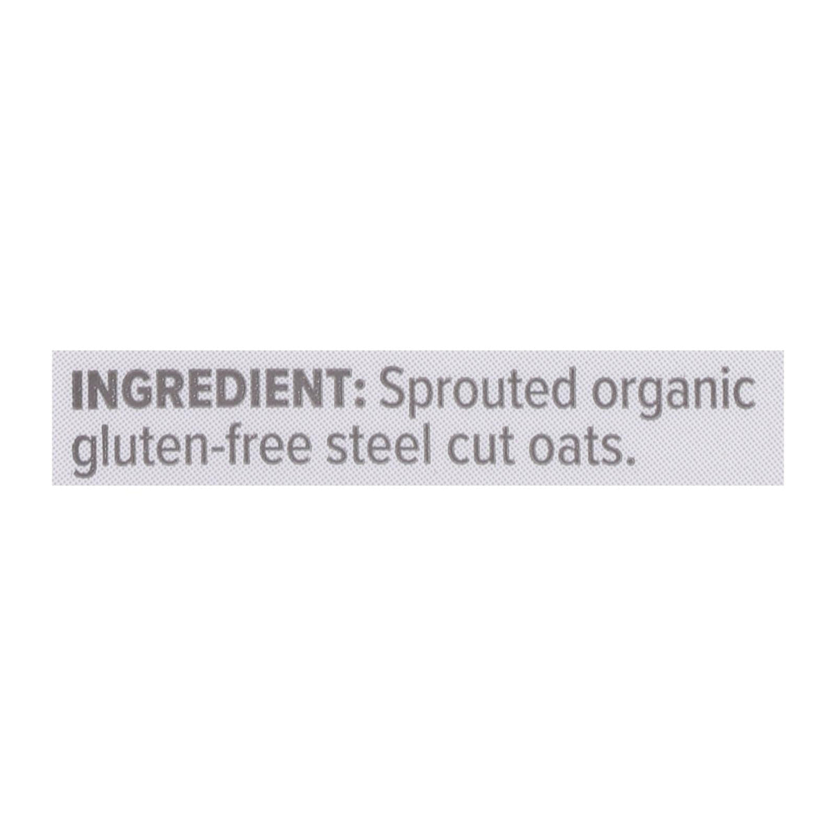 One Degree Organic Foods Organic Rolled Oats - Sprouted - Case of 4 - 24 oz