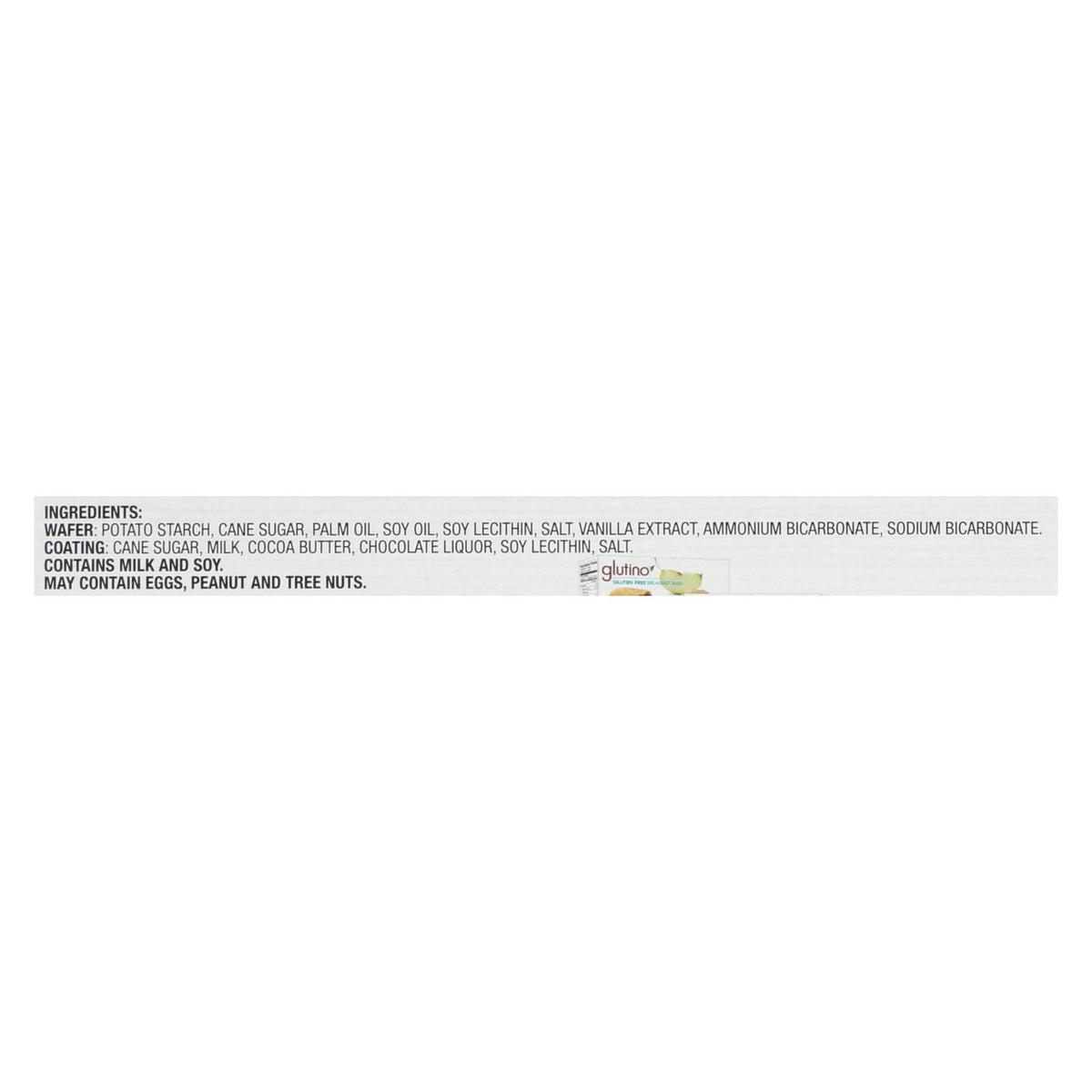 Glutino Chocolate Vanilla Cookies - Case of 12 - 4.6 oz.