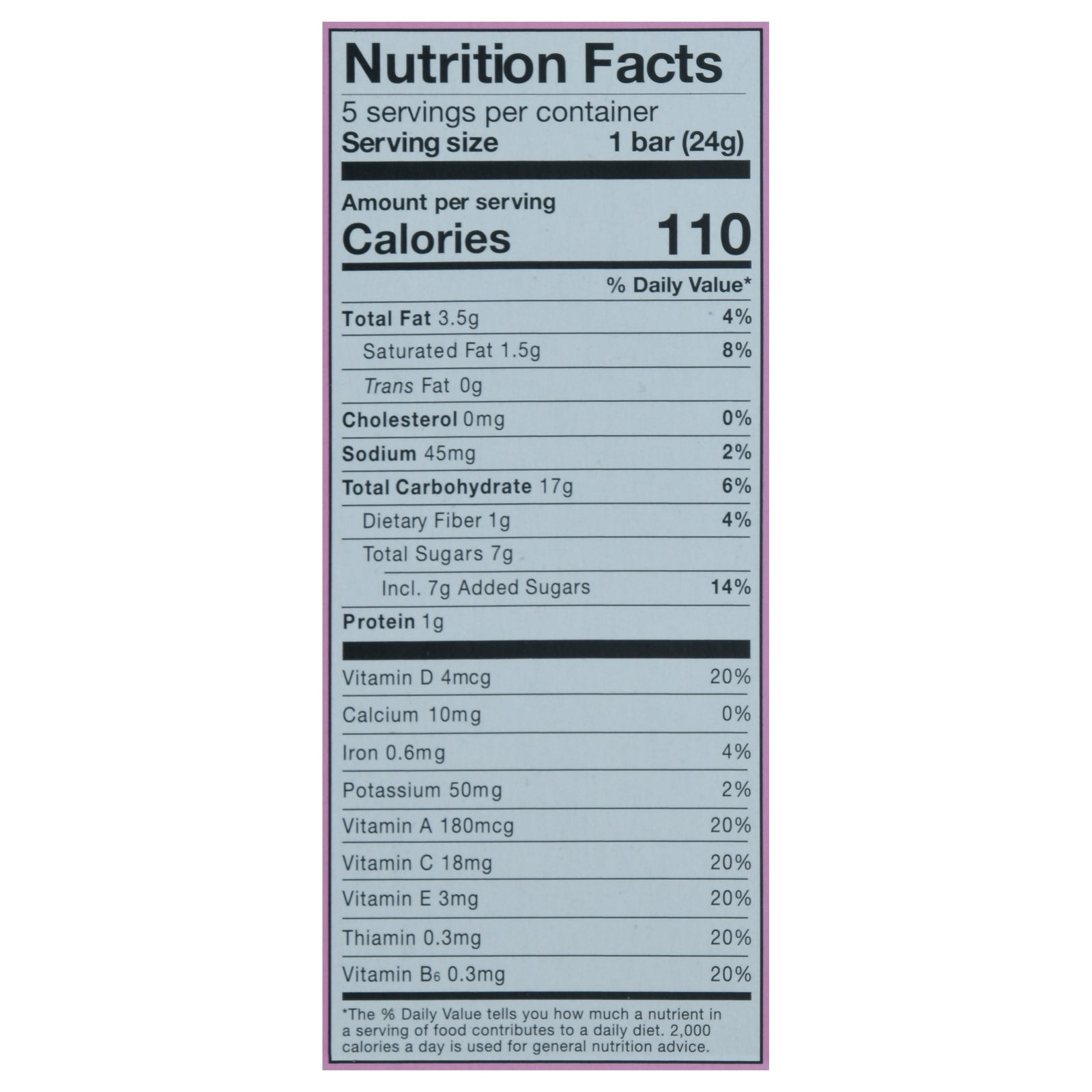 Made Good, Organic Granola Bar Chocolate Drizzled Birthday Cake, Case Of 6, 5/.85 oz