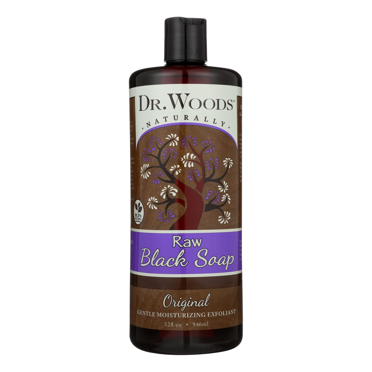 Dr. Woods Pure Black Soap - 32 fl oz
