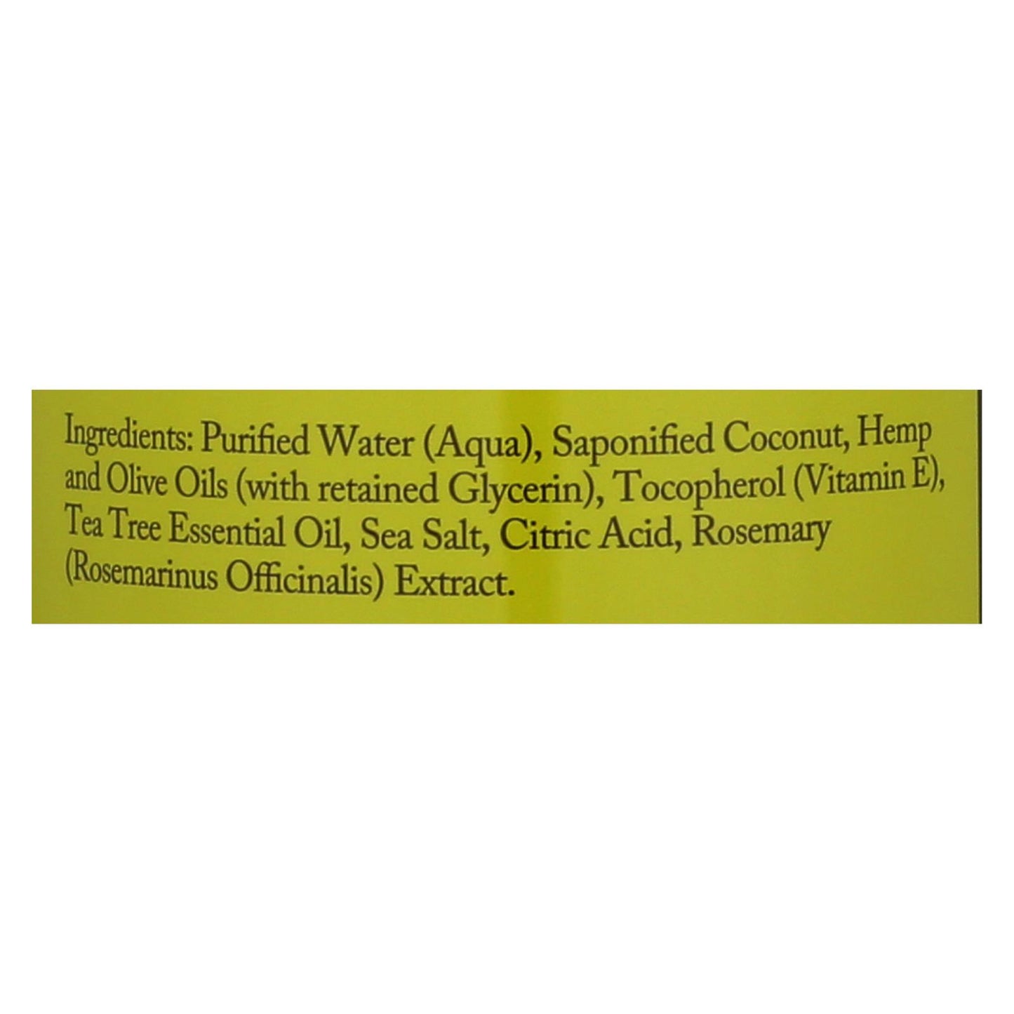 Dr. Woods Pure Castile Soap Tea Tree - 32 fl oz