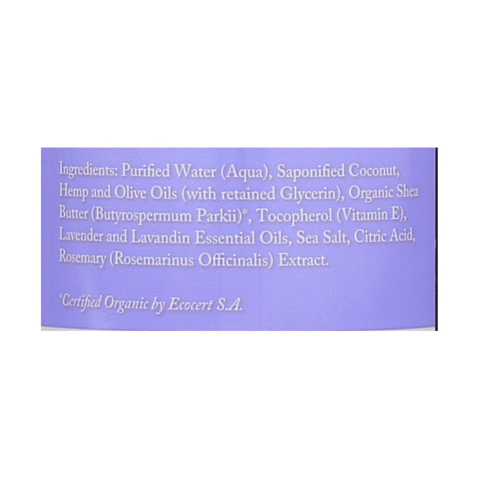 Dr. Woods Shea Vision Pure Castile Soap Lavender with Organic Shea Butter - 8 fl oz