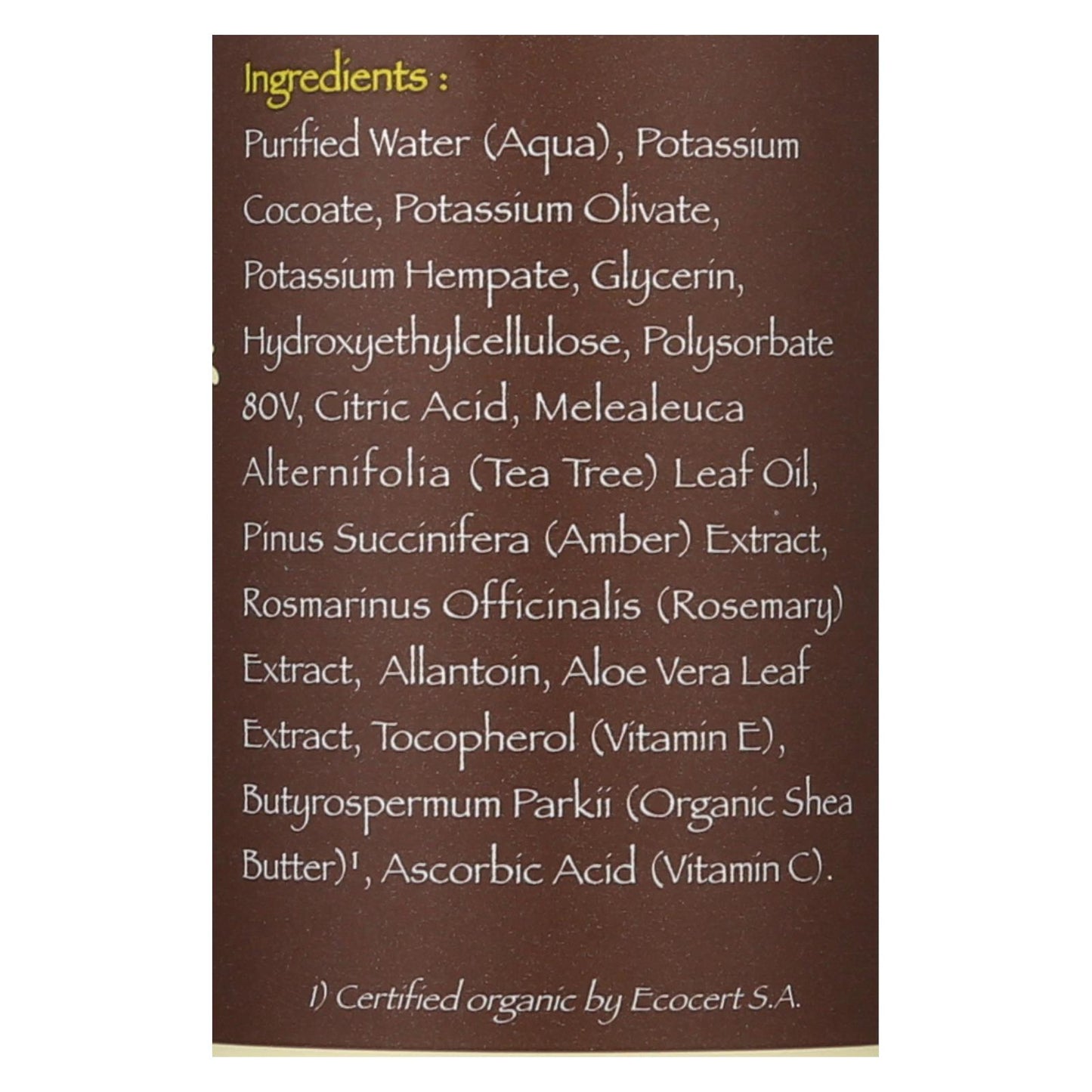 Dr. Woods Facial Cleanser - Tea Tree - 8 oz
