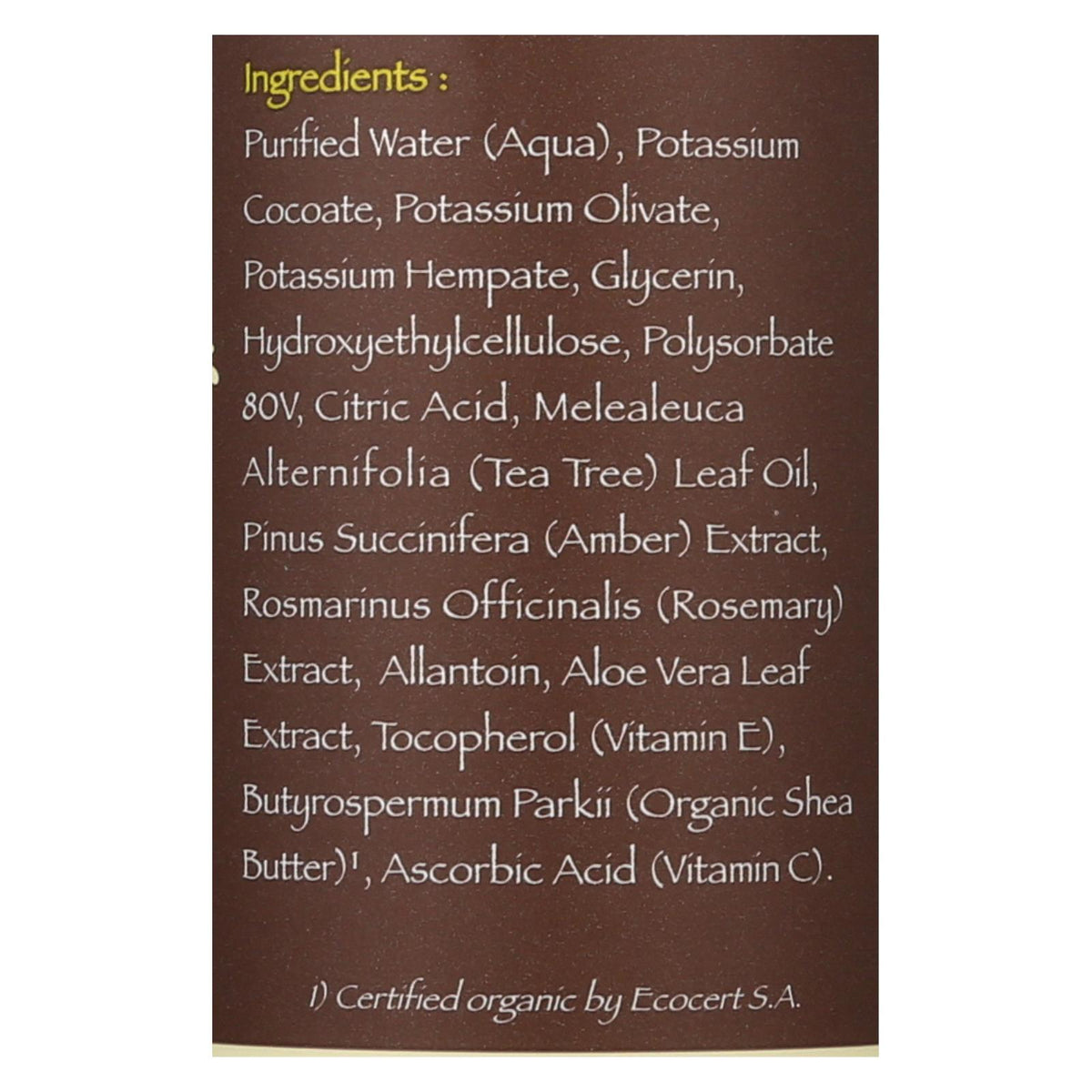 Dr. Woods Facial Cleanser - Tea Tree - 8 oz