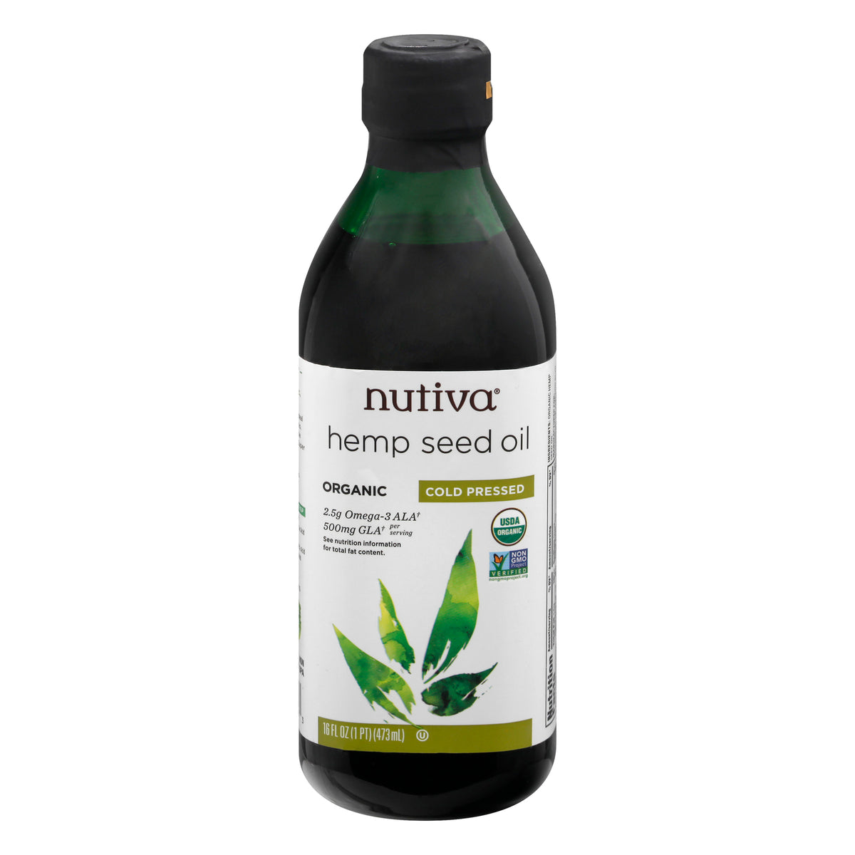 Nutiva - Oil Og2 Hempseed - EA of 1-16 FZ