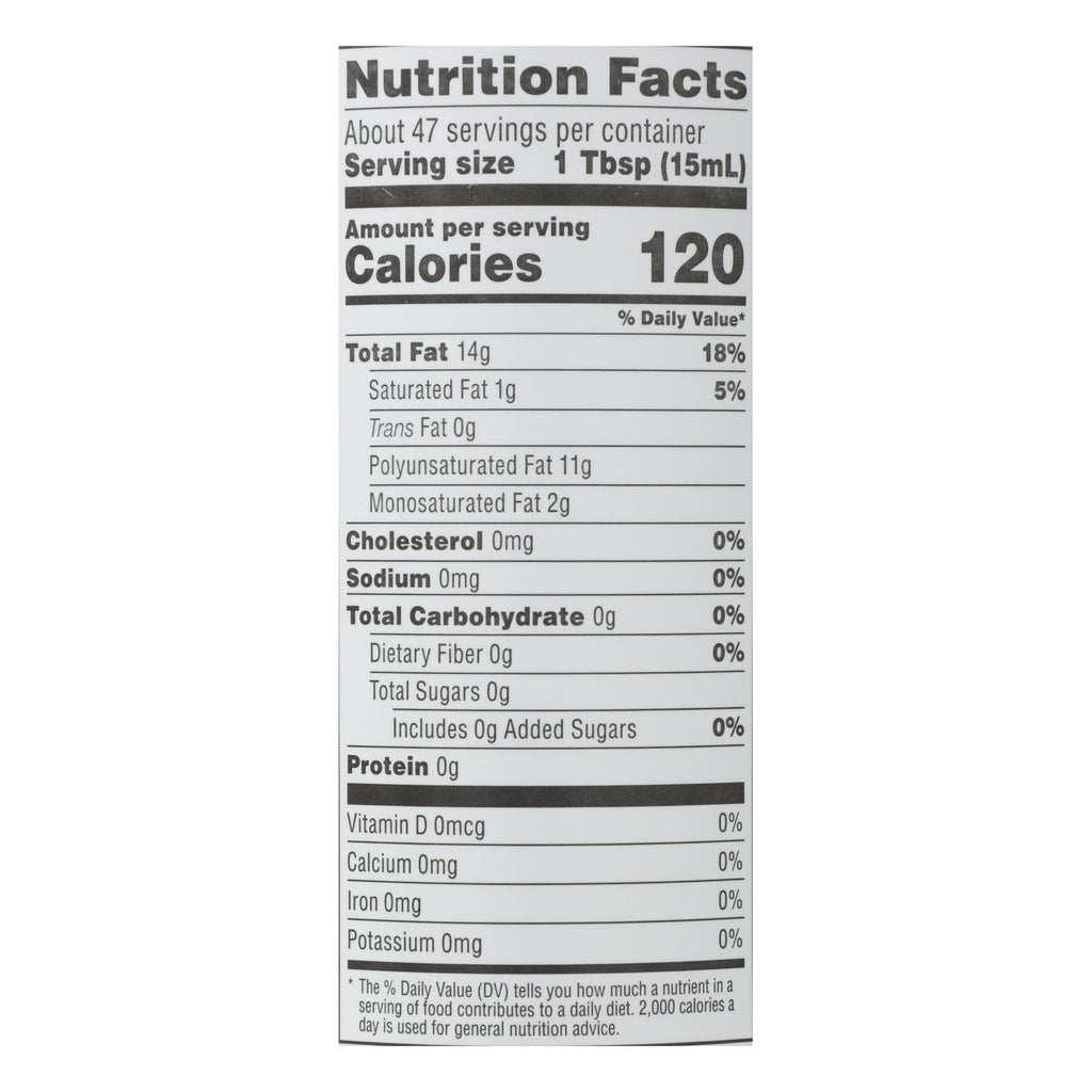 Nutiva Hemp Oil, Cold-Pressed  - 1 Each - 24 FZ
