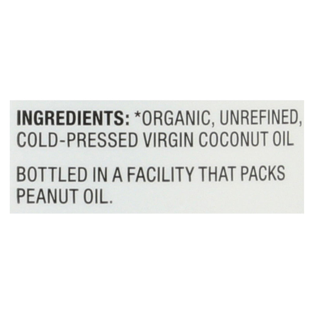 Nutiva Organic Virgin Coconut Oil - Case of 6 - 23 oz.