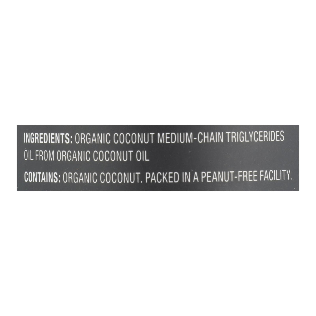 Nutiva 100% Organic Mct Oil - From Coconut - Unflavored - 16 fl oz