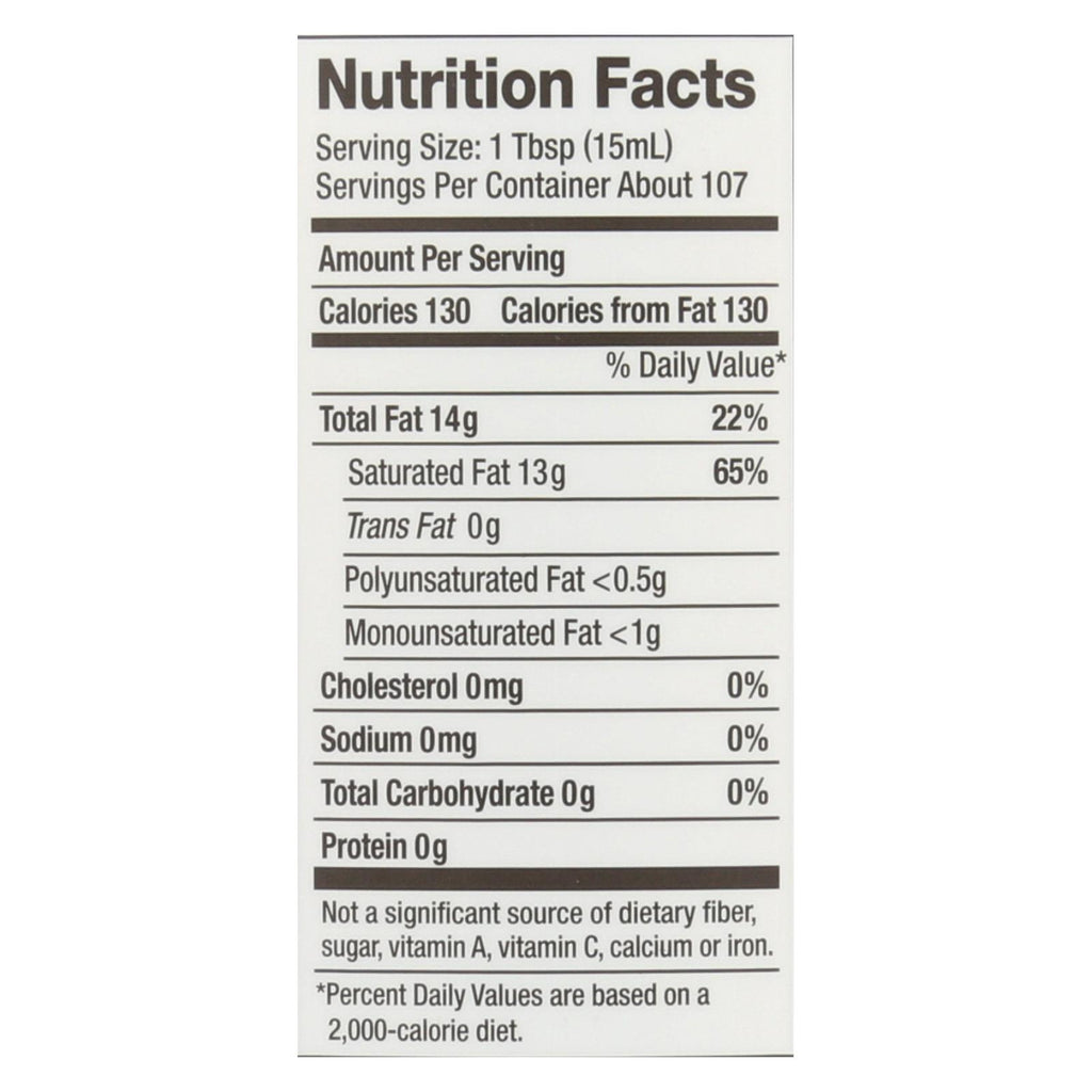 Nutiva Virgin Coconut Oil Organic - 54 fl oz