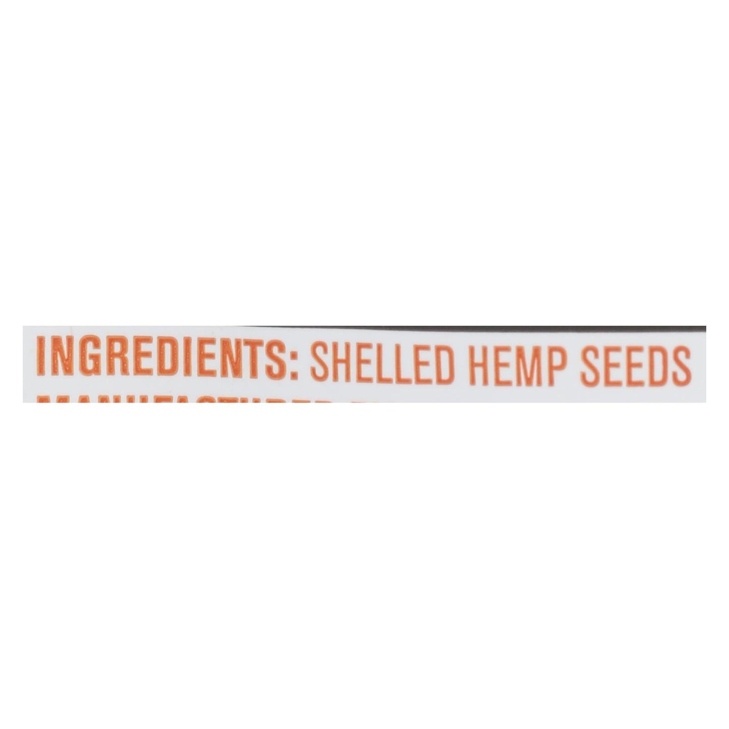 Manitoba Harvest Shelled Hemp Hearts Hemp Seed - Case of 8 - 8 oz