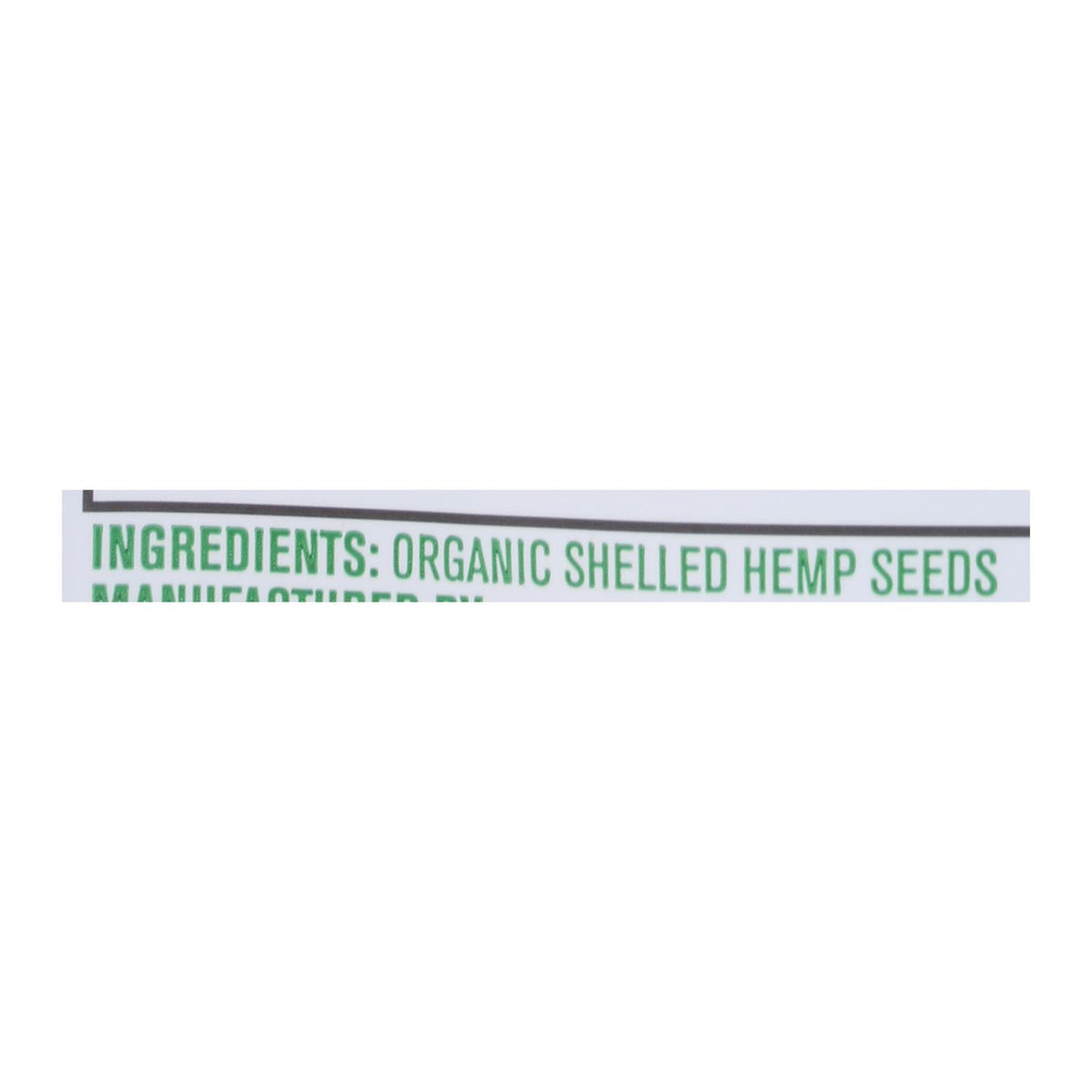 Manitoba Harvest Organic Hemp Hearts - Shelled - 7 oz