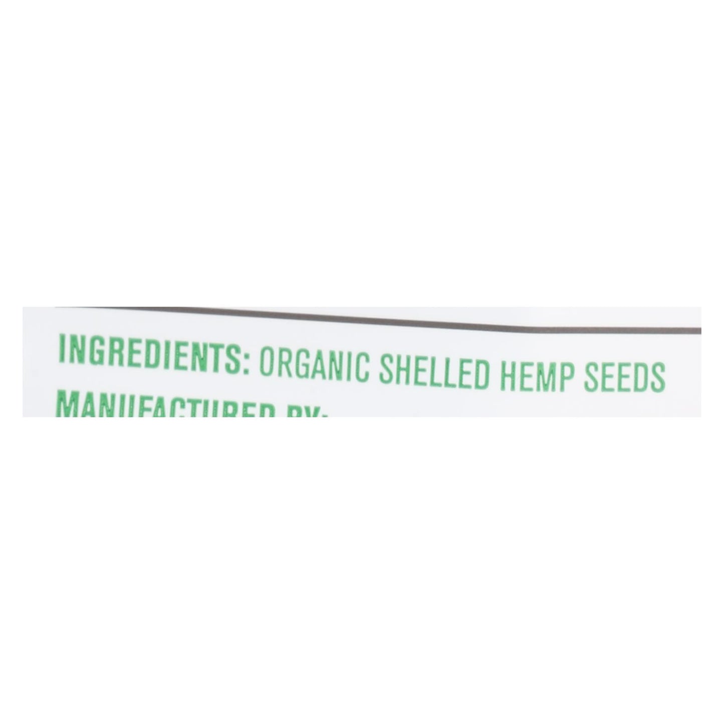Manitoba Harvest Certified Organic Hemp Hearts Shelled Hemp Seed - 12 oz