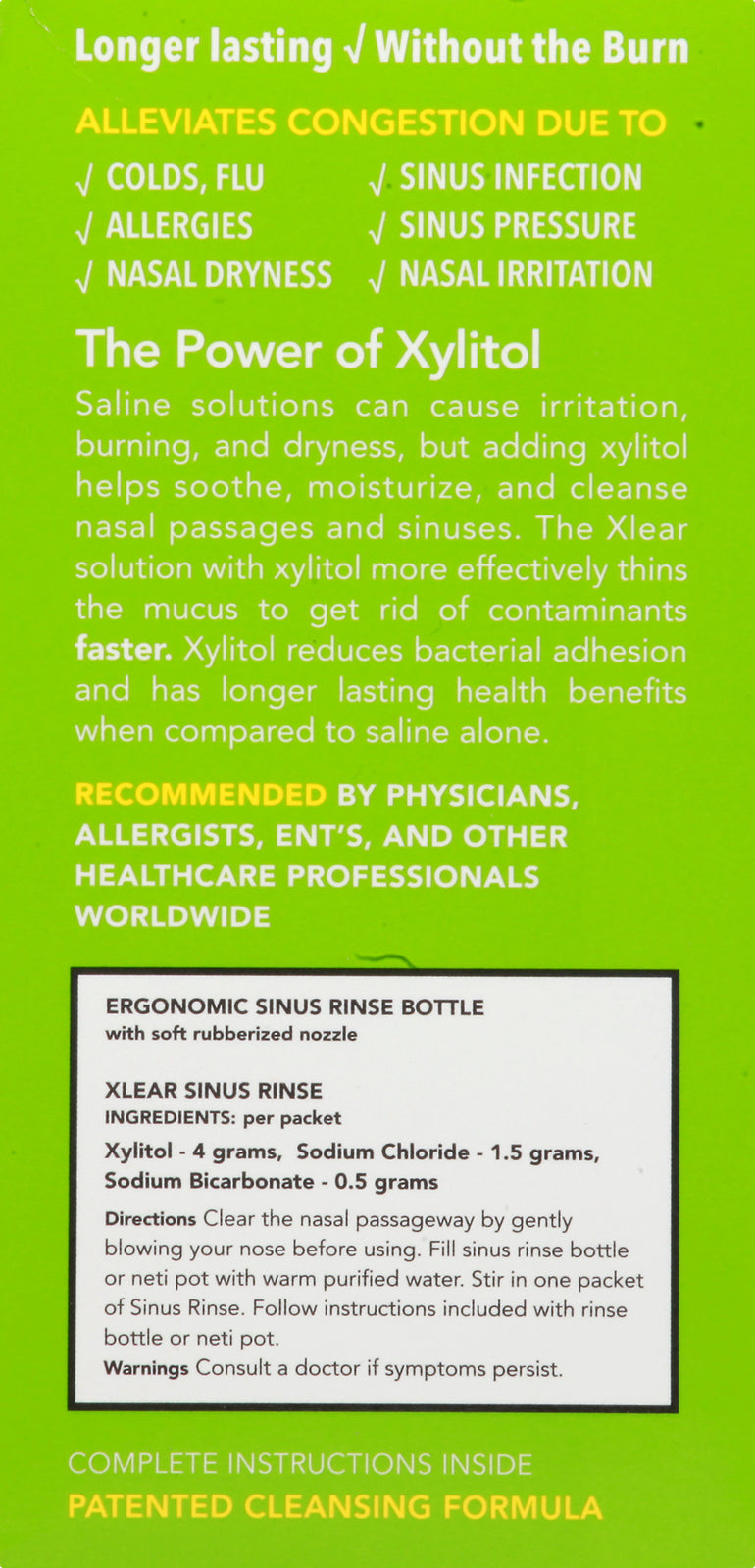 Xlear Sinus Care Rinse System with Xylitol