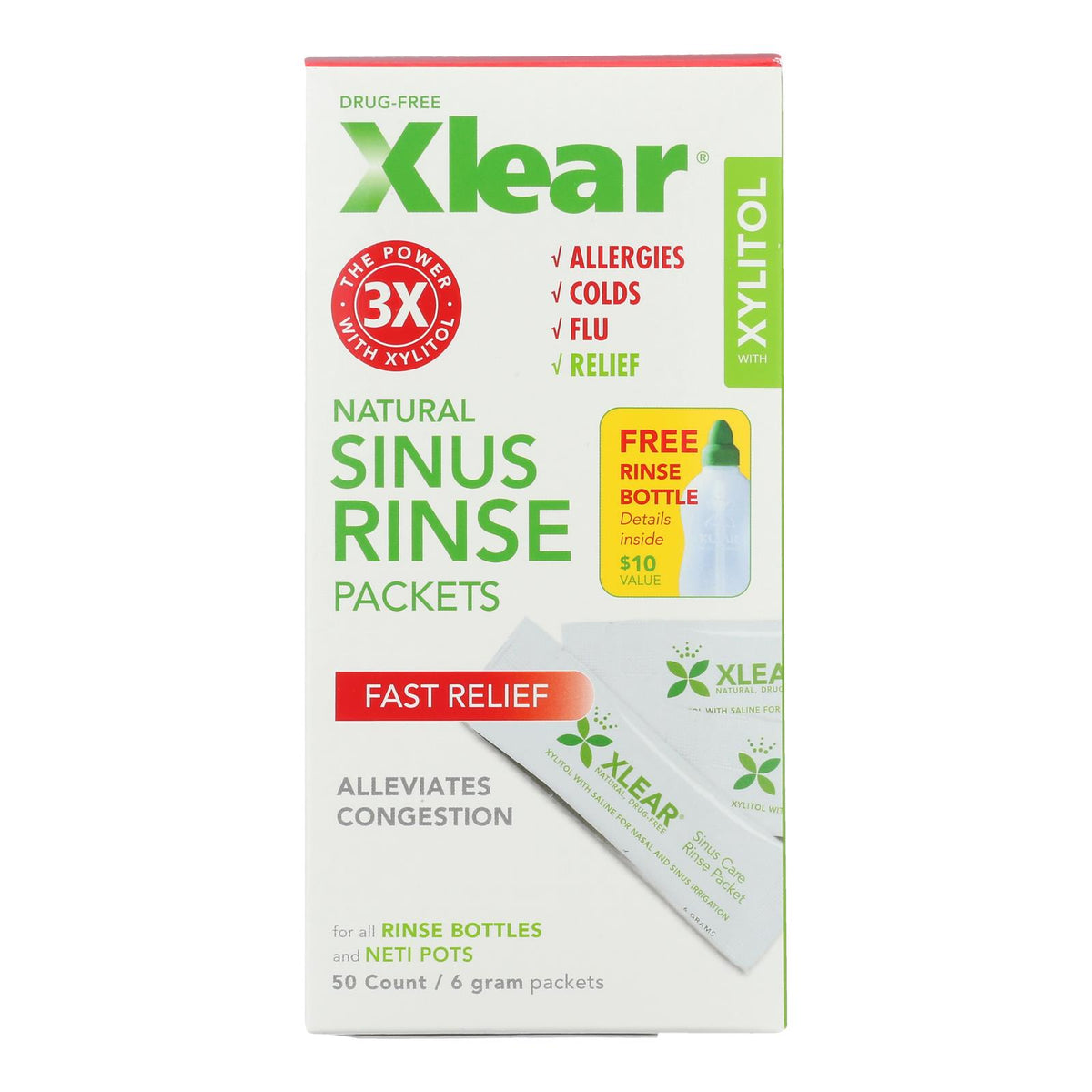 Xlear Sinus Care Rinse System with Xylitol