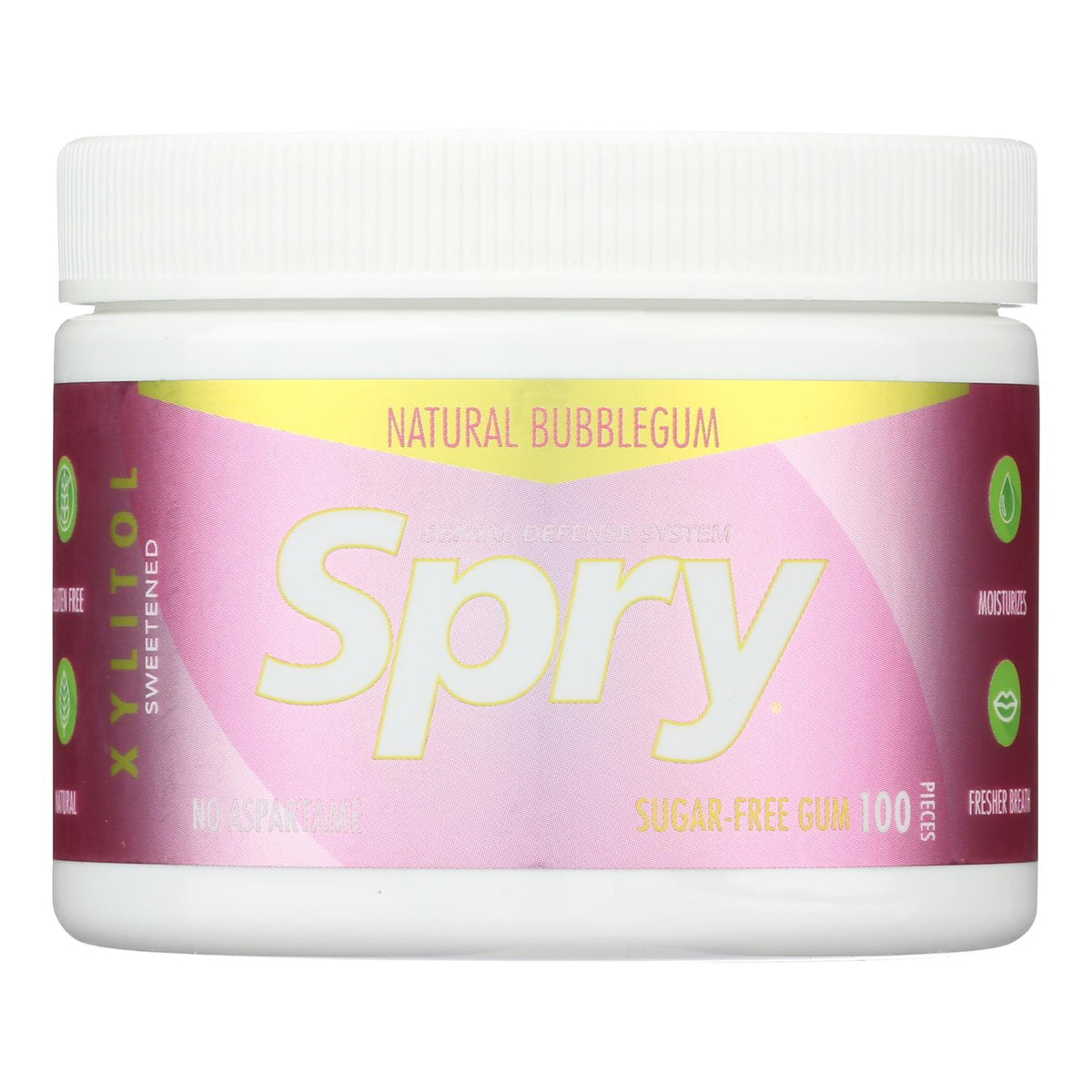 Spry - Chewing Gum Bubble - 1 Each - 100 CT