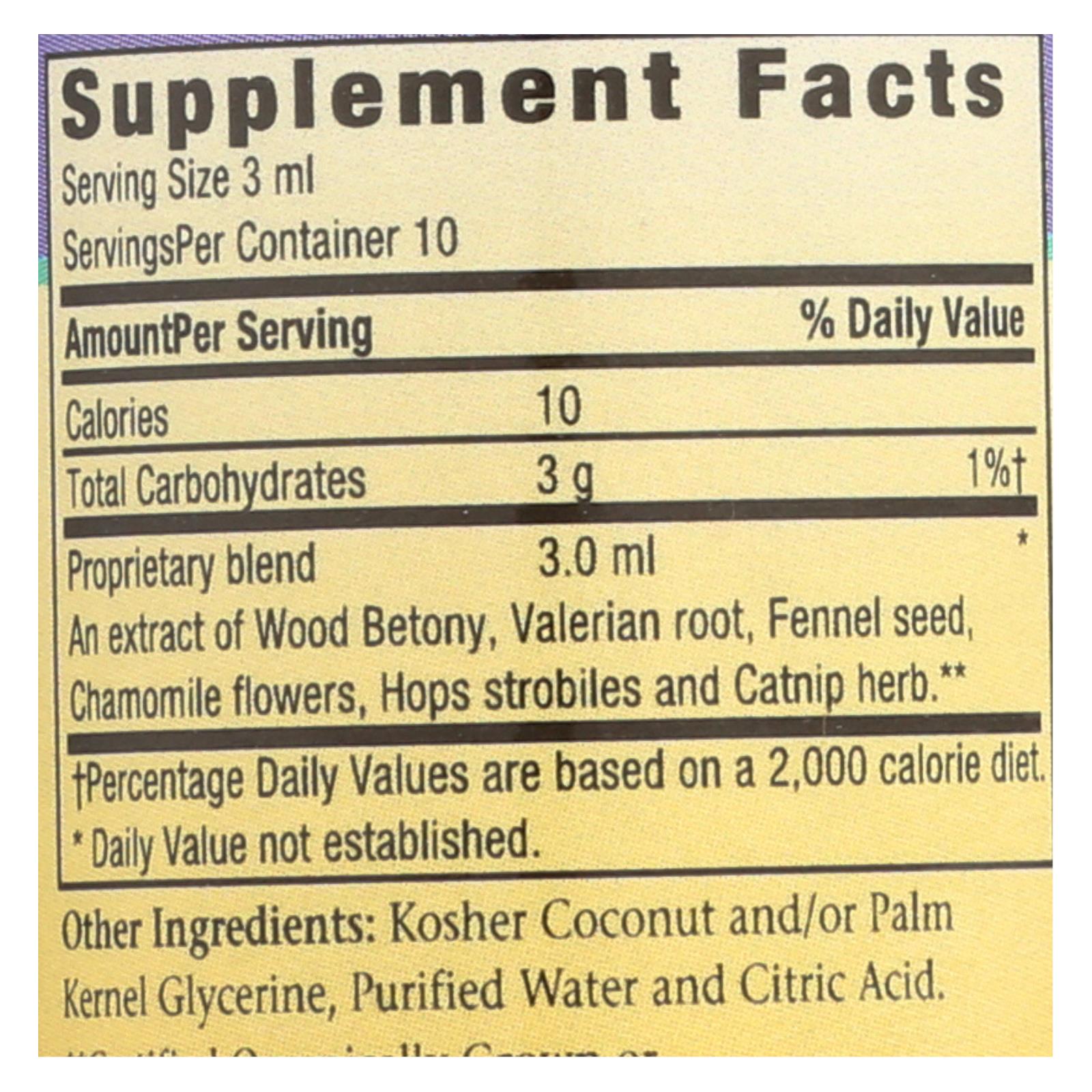 Herbs For Kids Valerian Super Calm - 1 fl oz