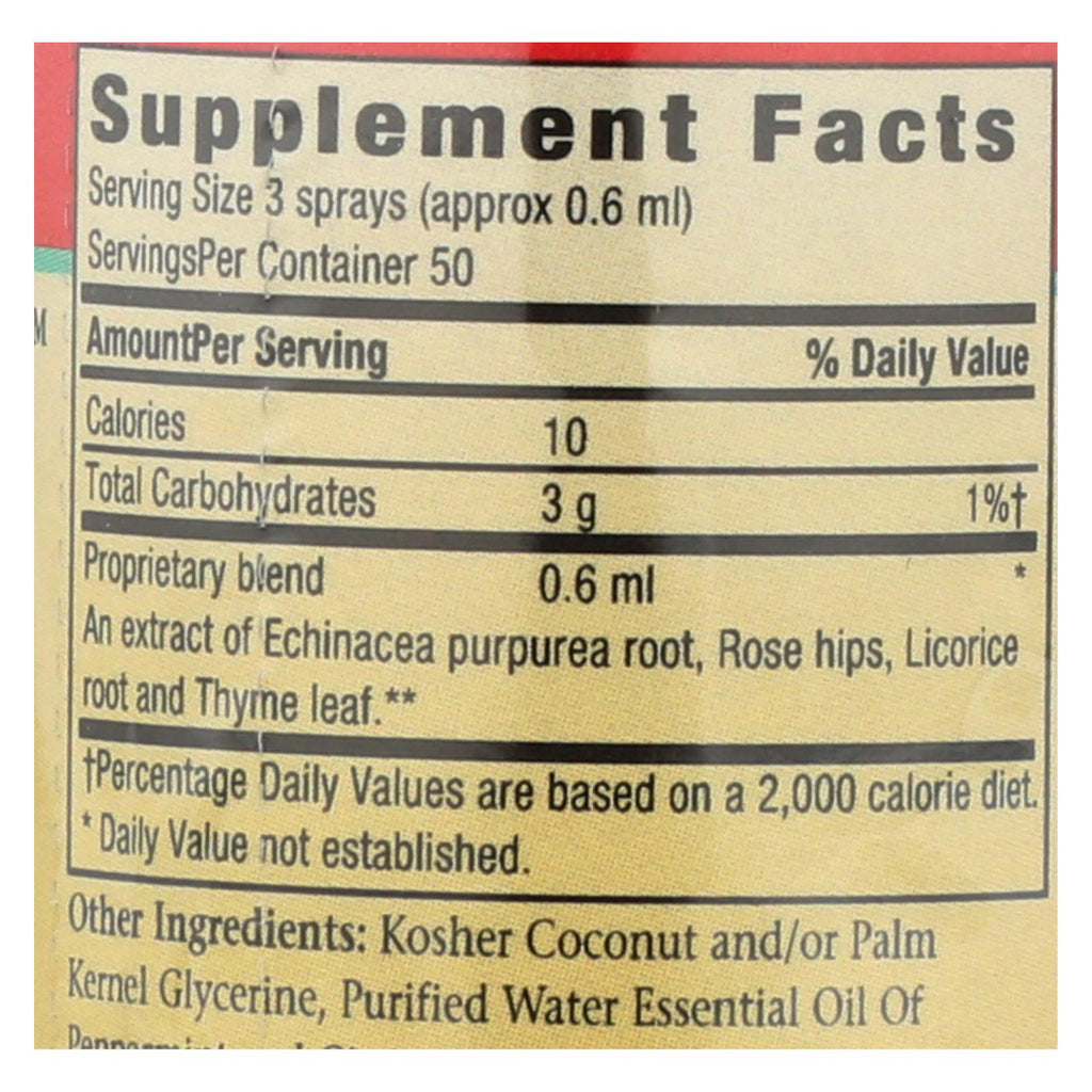Herbs For Kids Super Kid's Throat Spray Peppermint - 1 fl oz
