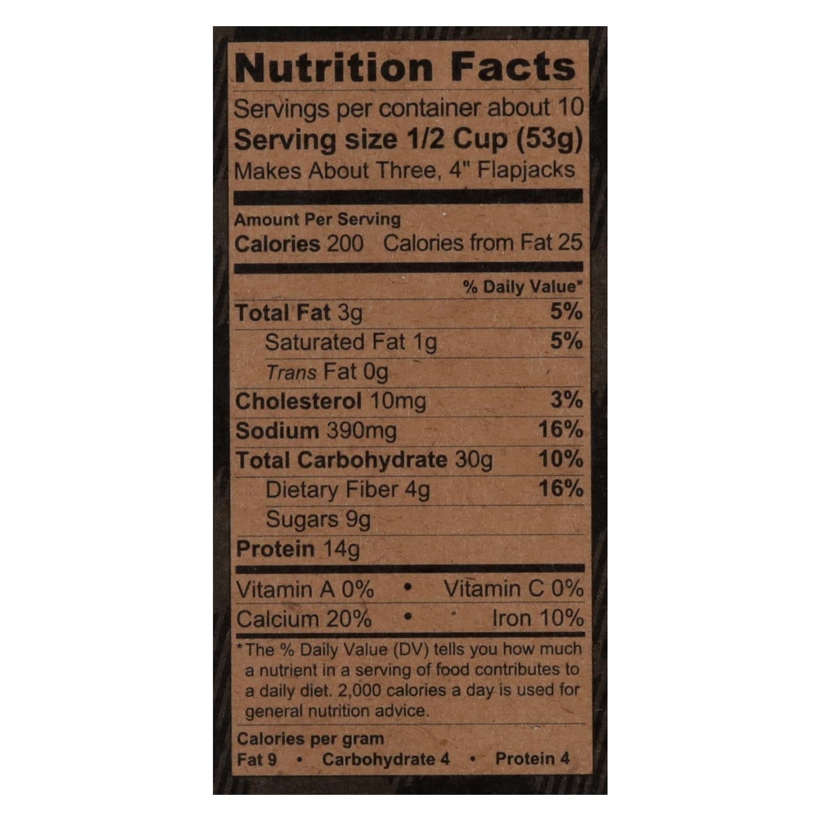 Kodiak Cakes Flapjack & Waffle Mix - Case of 6 - 18 OZ